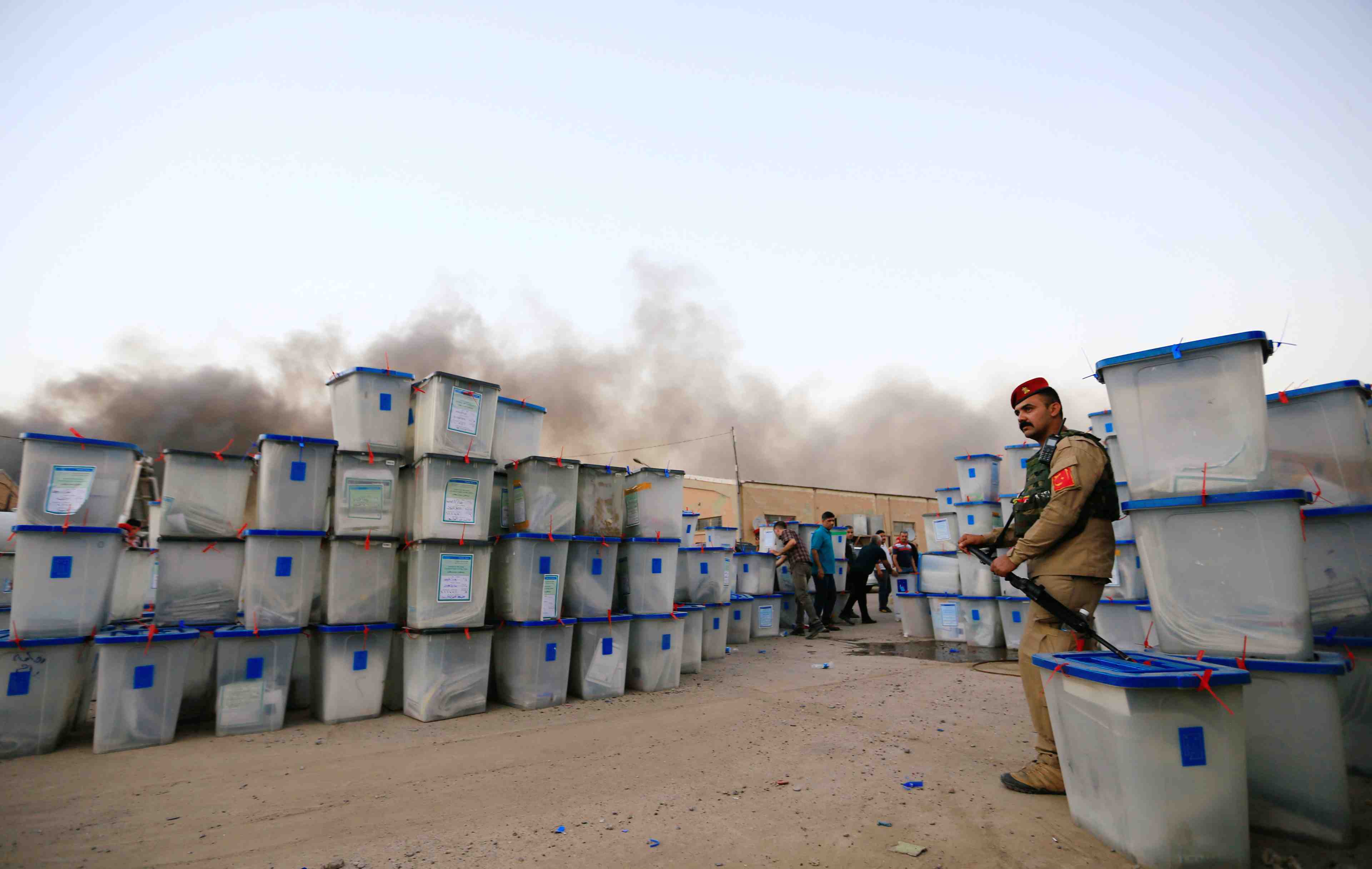 Irak: sadr appelle a l'unite apres l'incendie d'urnes electorales