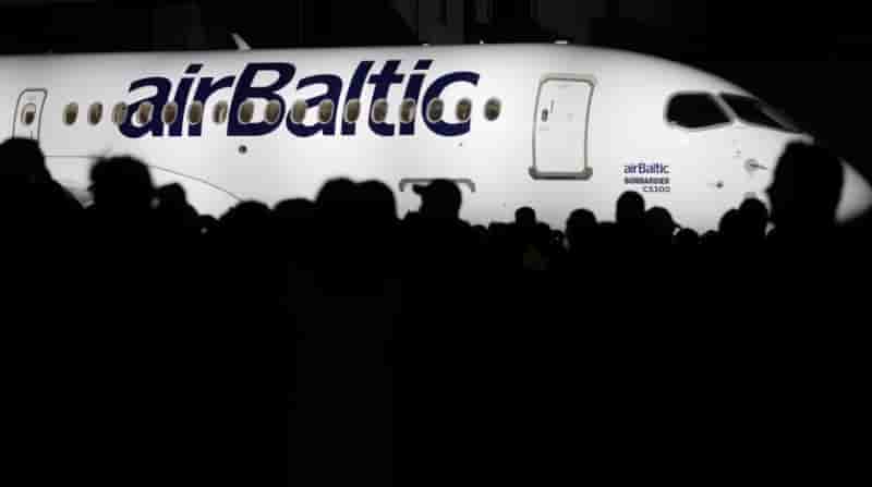 Bombardier vend 30 avions cs300 a air baltic pour 2,9 milliards de dollars