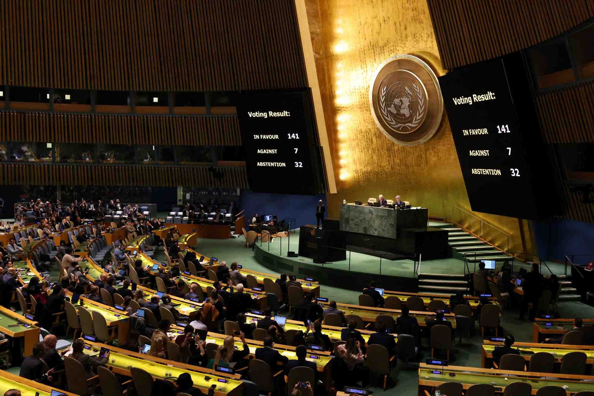 Reunion de l'assemblee generale des nations unies a new york