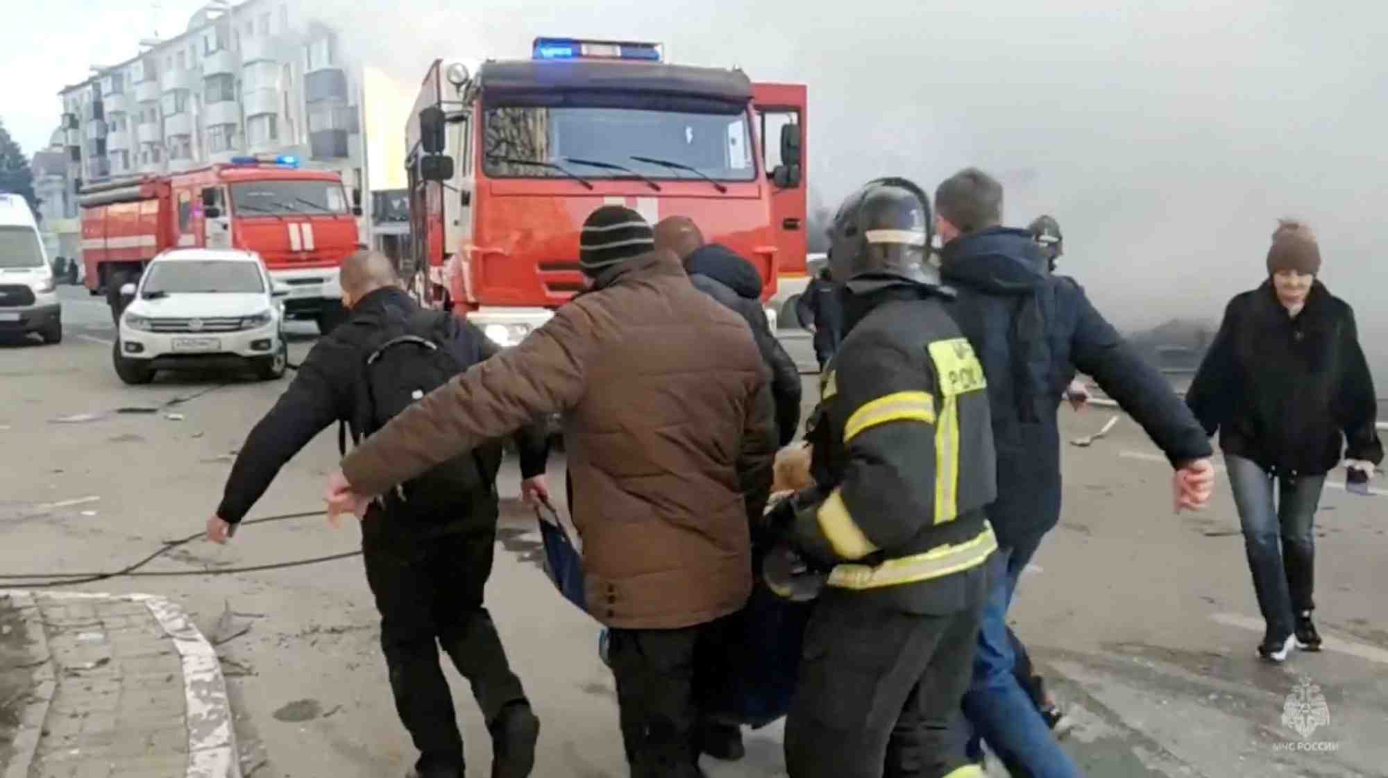 La ville frontalière russe Belgorod a déjà fait l'objet de plusieurs attaques ukrainiennes.