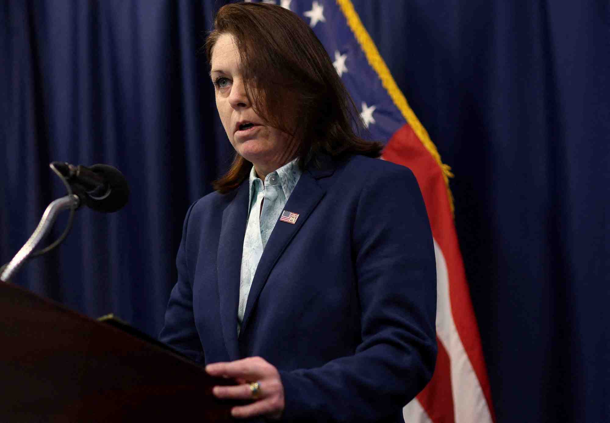 La directrice du secret service, kimberly cheatle