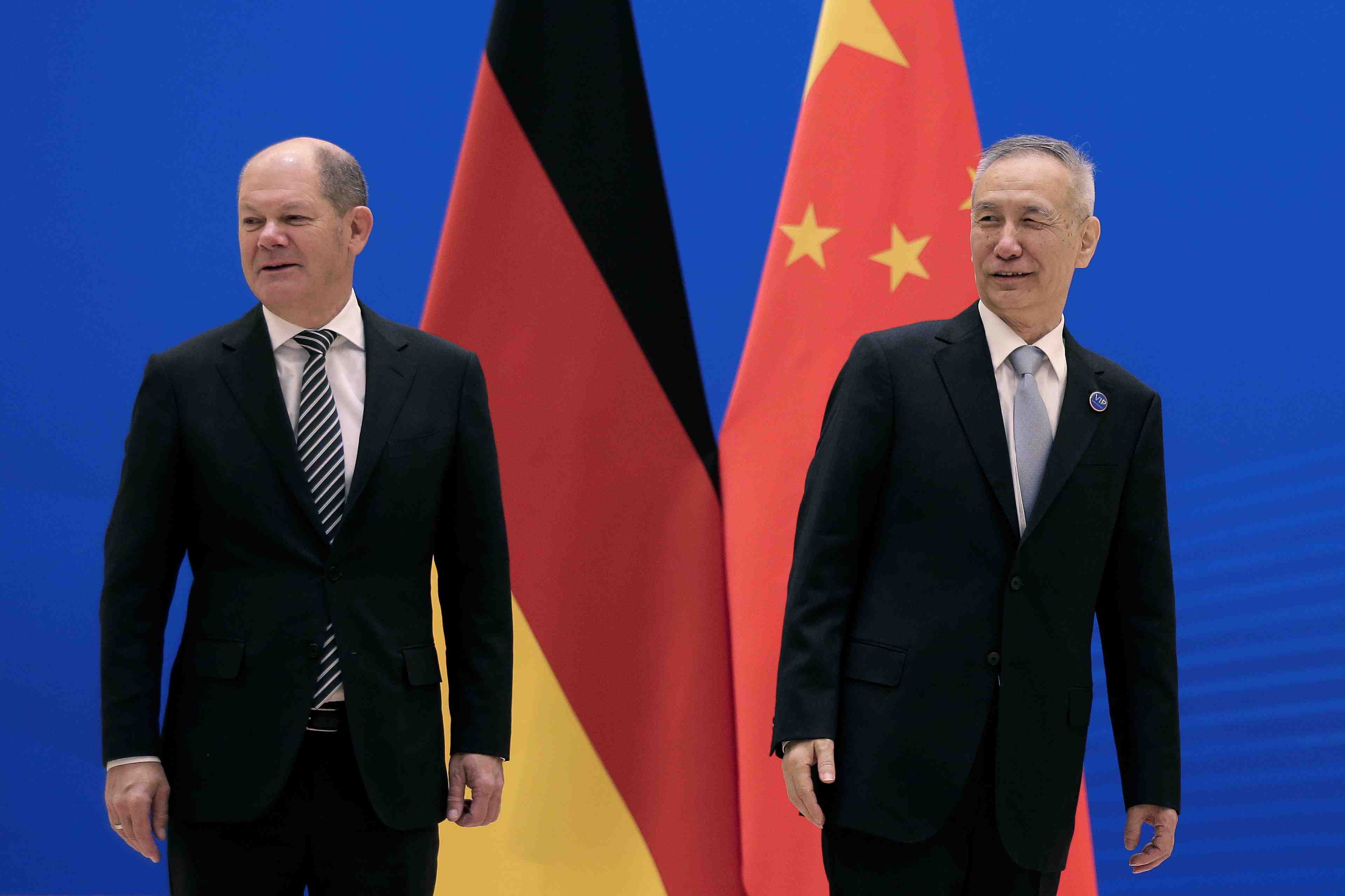 Berlin et pekin renforcent leur cooperation financiere