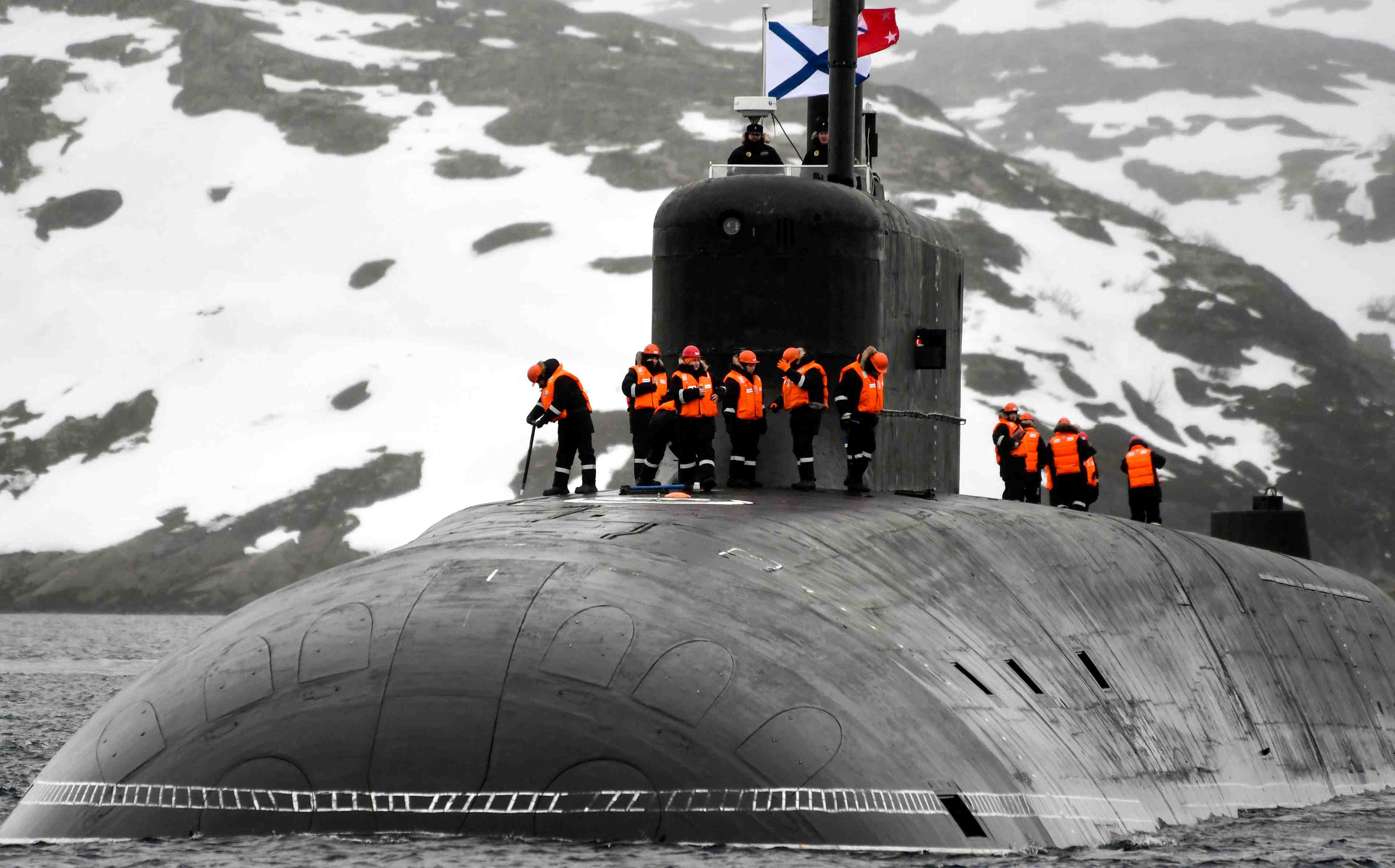 Russie, Arctique, manoeuvres