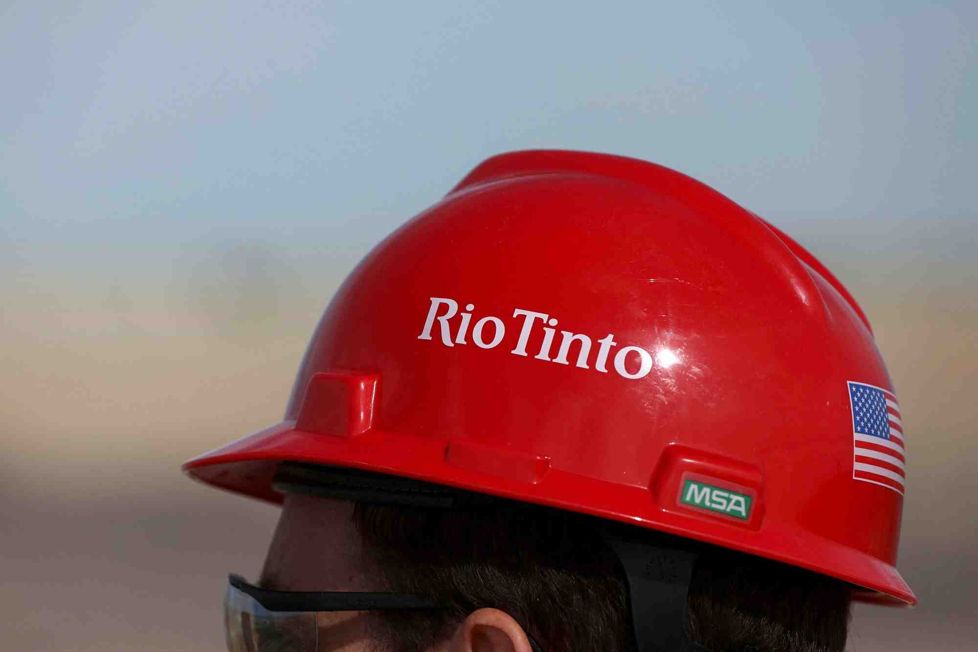 La mine rio tinto a boron, en californie