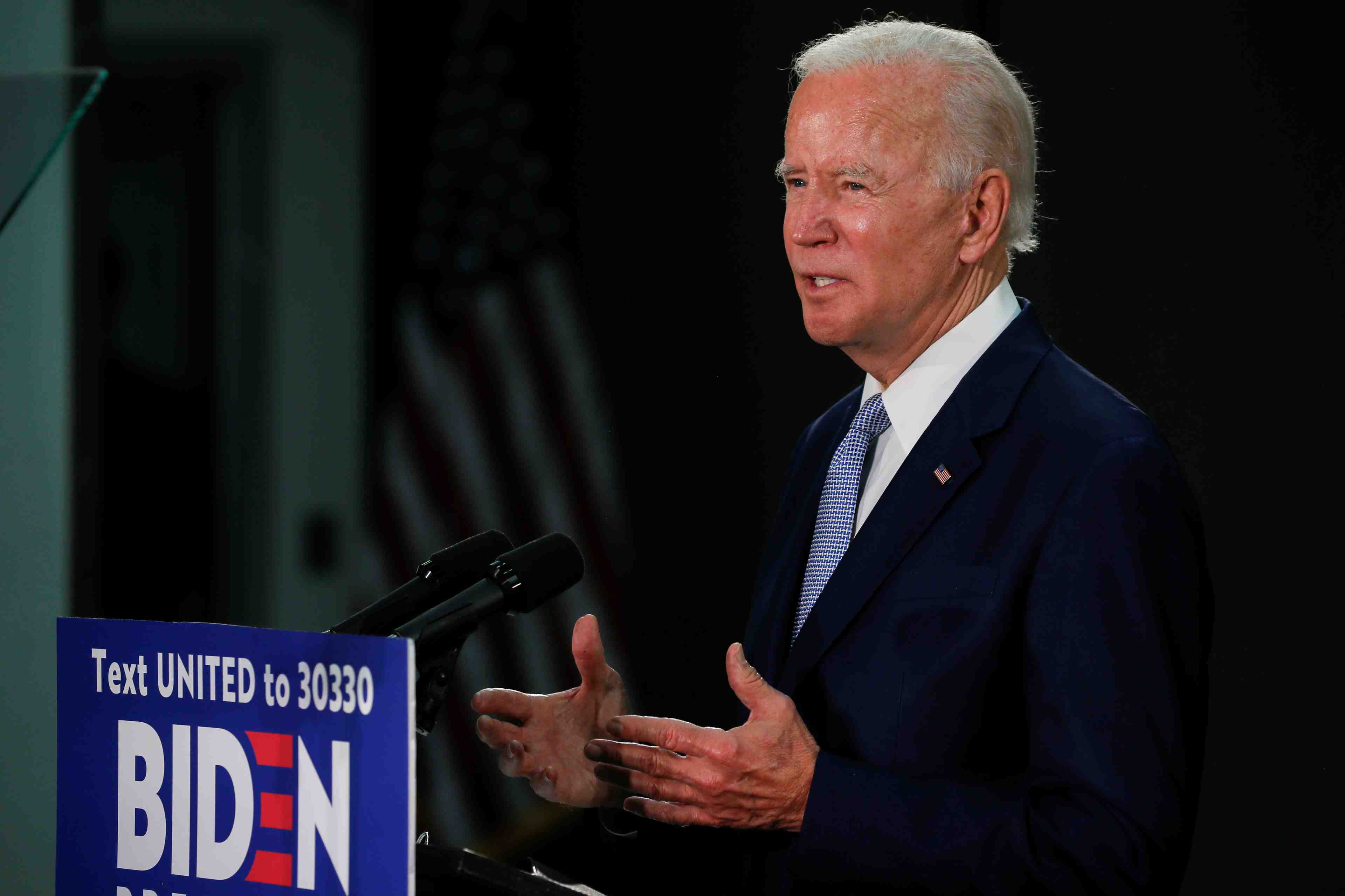 Usa 2020: biden demande a facebook de verifier les publicites politiques