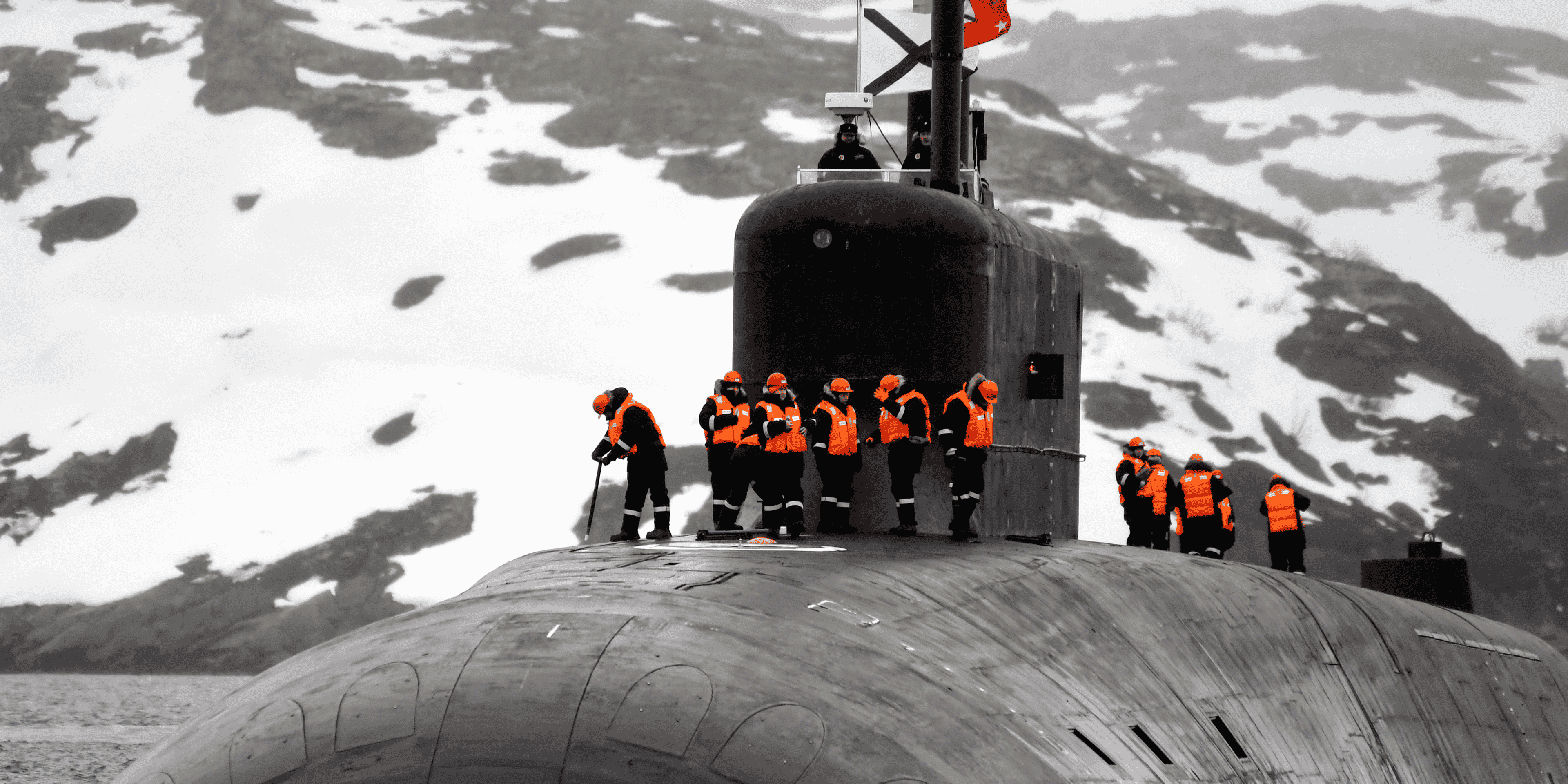 Russie, Arctique, manoeuvres