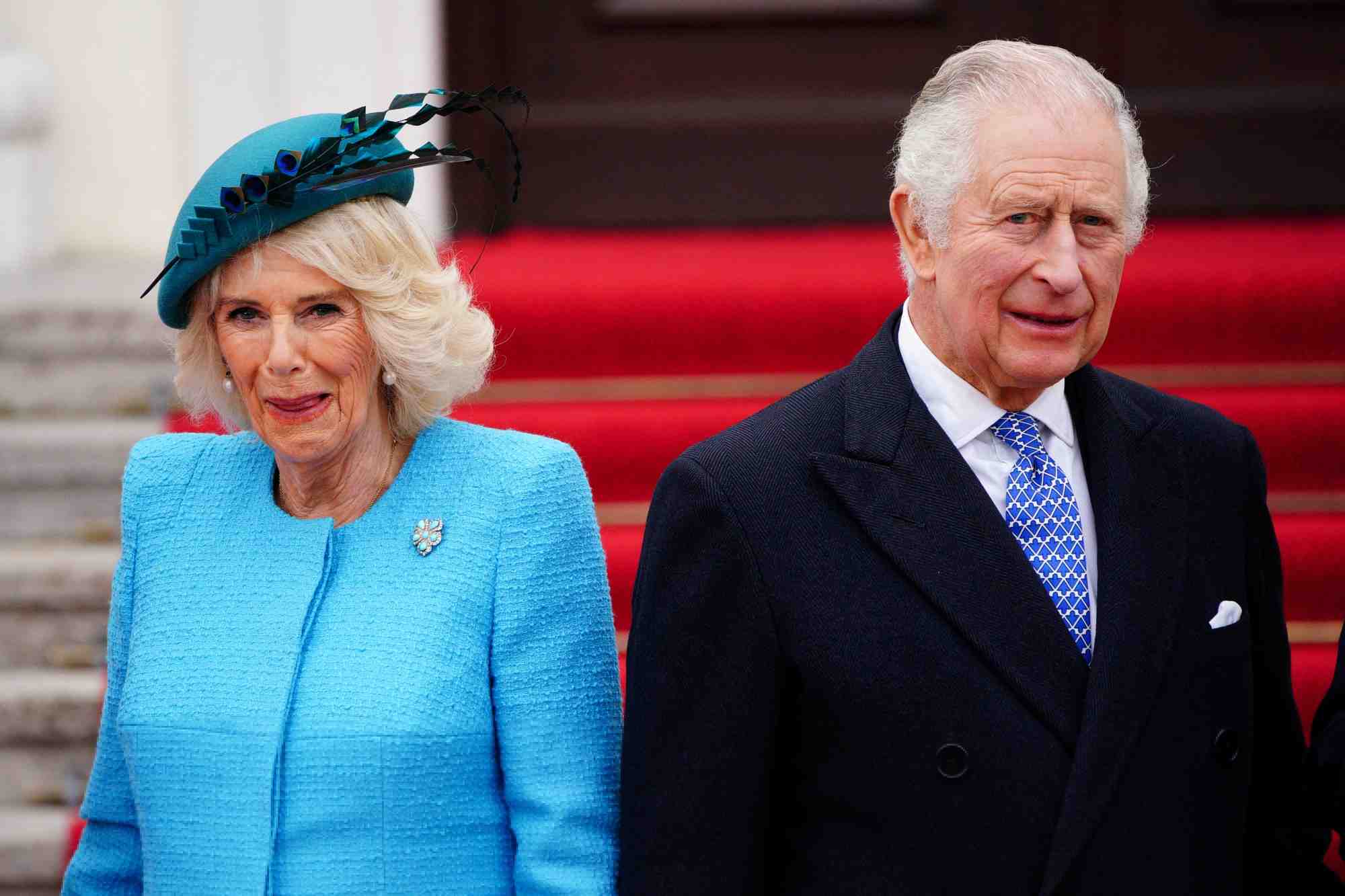 Camilla, la reine consort et le roi charles iii a berlin