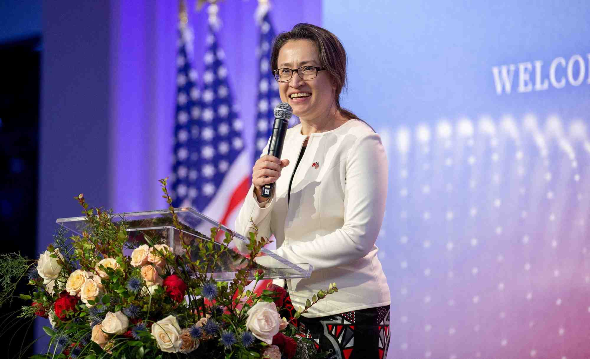 Photo d'archives de hsiao bi-khim, ambassadrice de facto de taiwan aux etats-unis