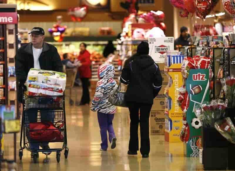 Faible hausse des depenses des menages americains en juin