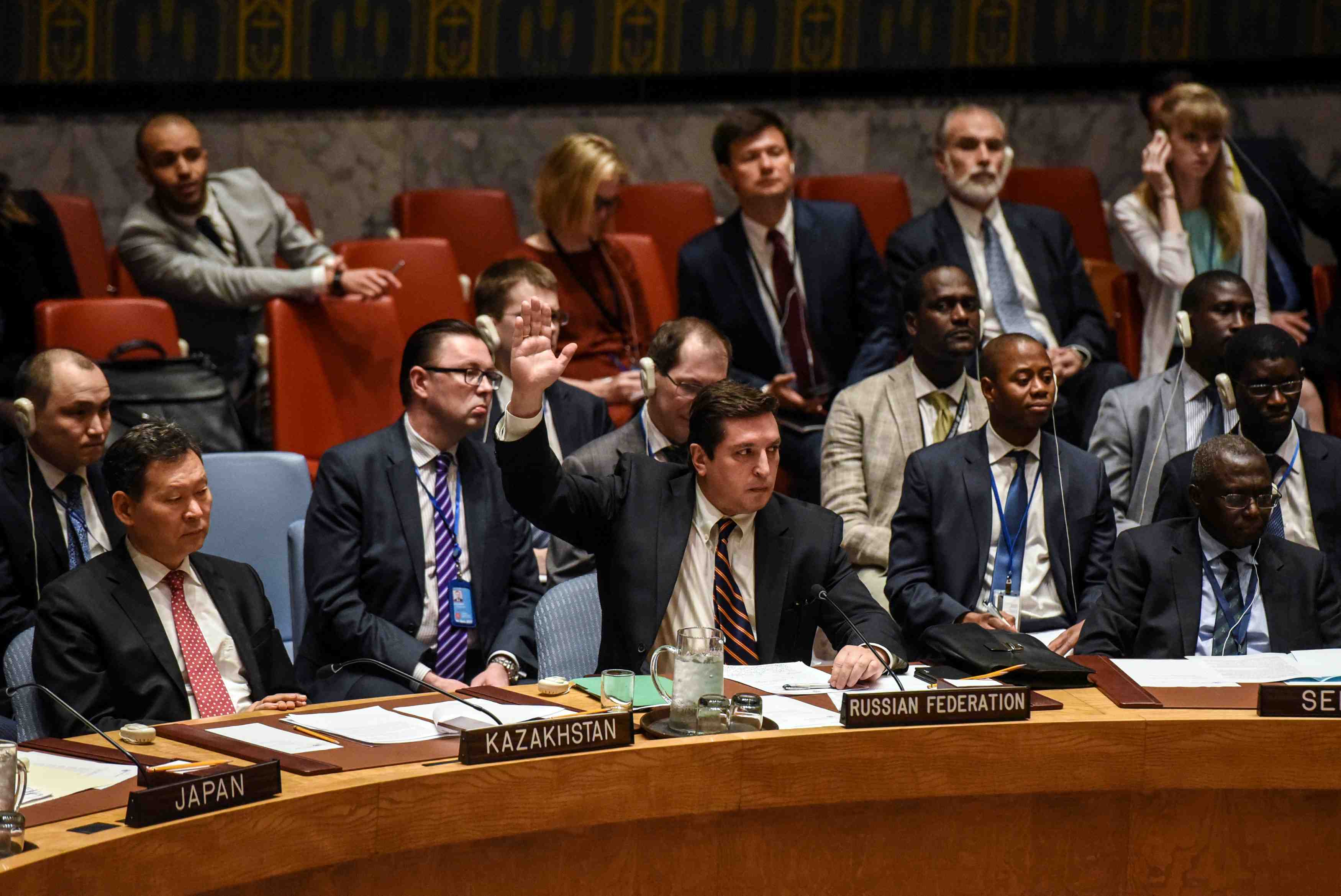 La russie oppose son veto a l'onu a une resolution sur la syrie