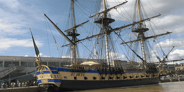 L'Hermione à Bordeaux