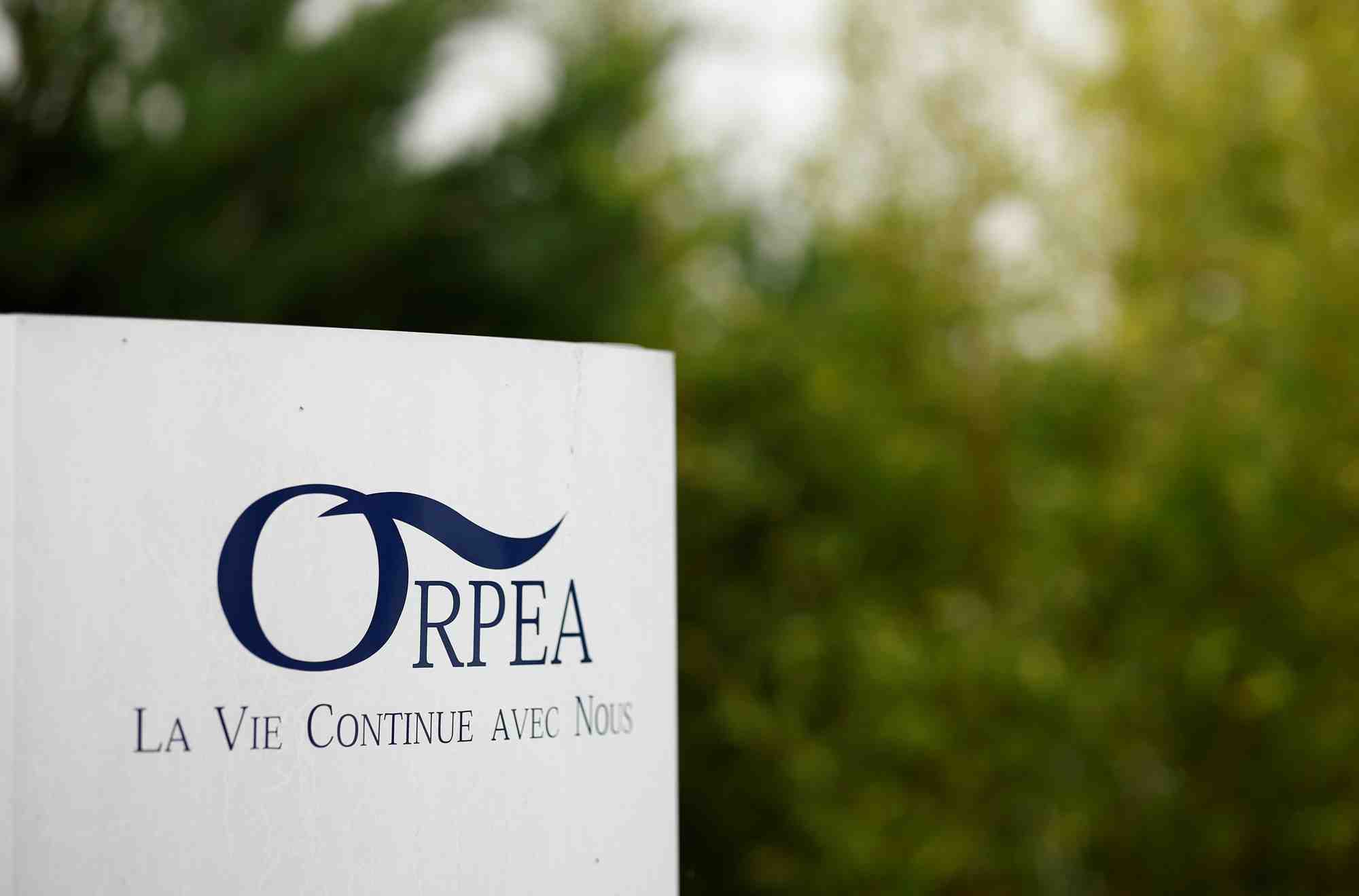 Logo de la societe francaise de maisons de retraite orpea a reze