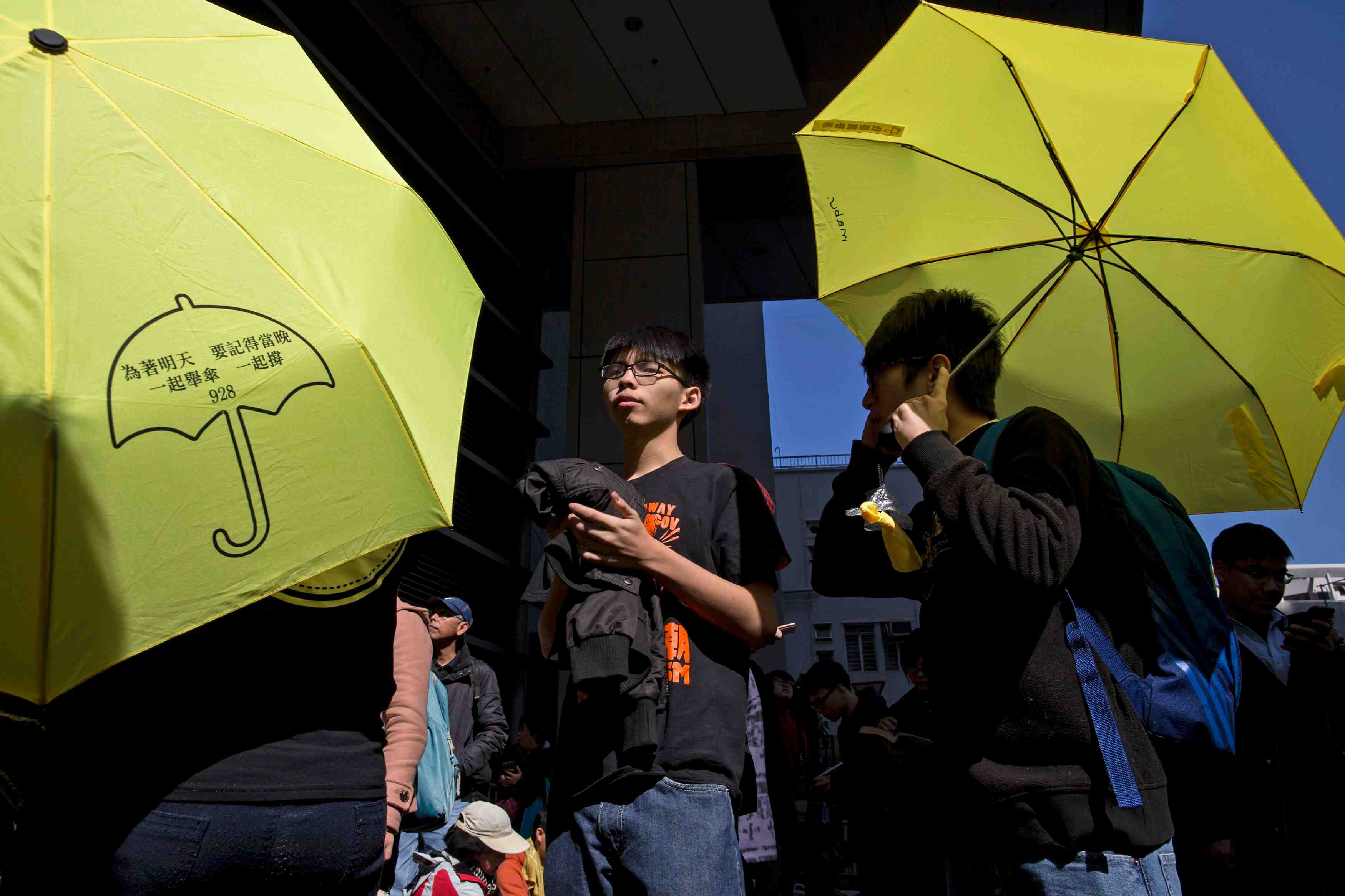 Inculpation a hong kong de chefs de file d'"occupy central"