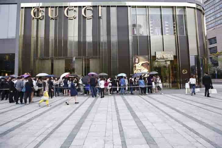 Gucci affecte la croissance organique de kering
