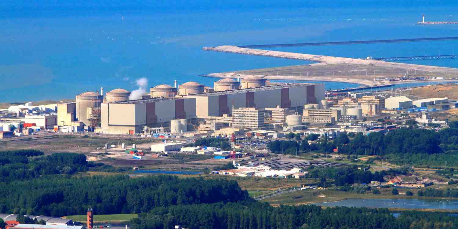 Le site nucléaire de Gravelines.
