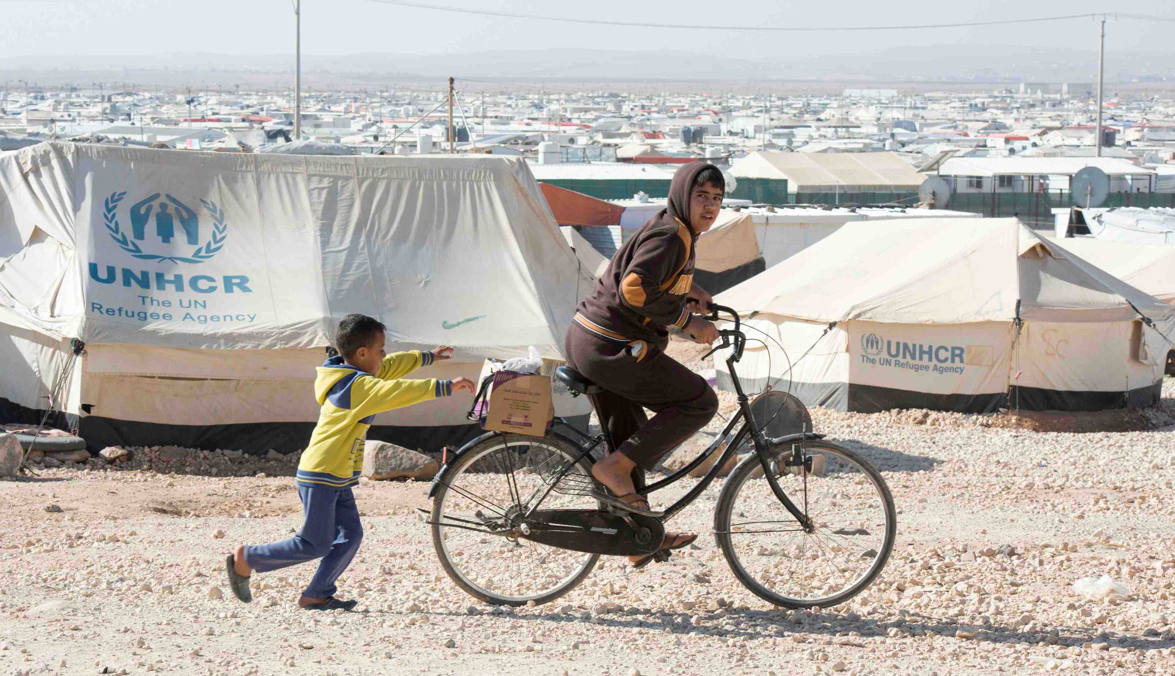 Plus de 60 millions de refugies et deplaces dans le monde