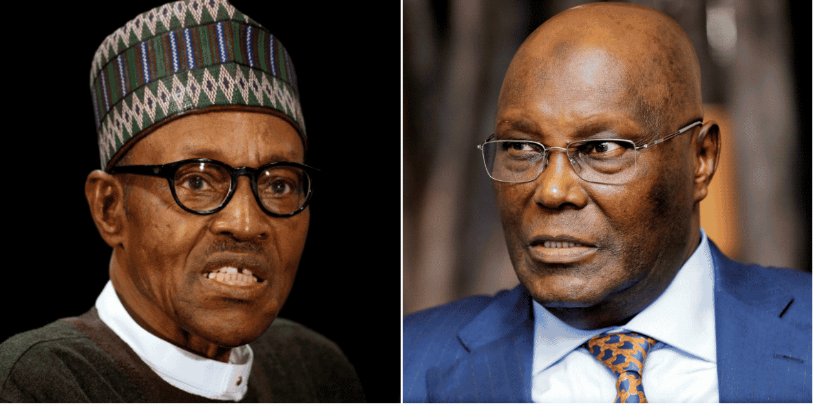 collage Buhari Atiku Nigeria