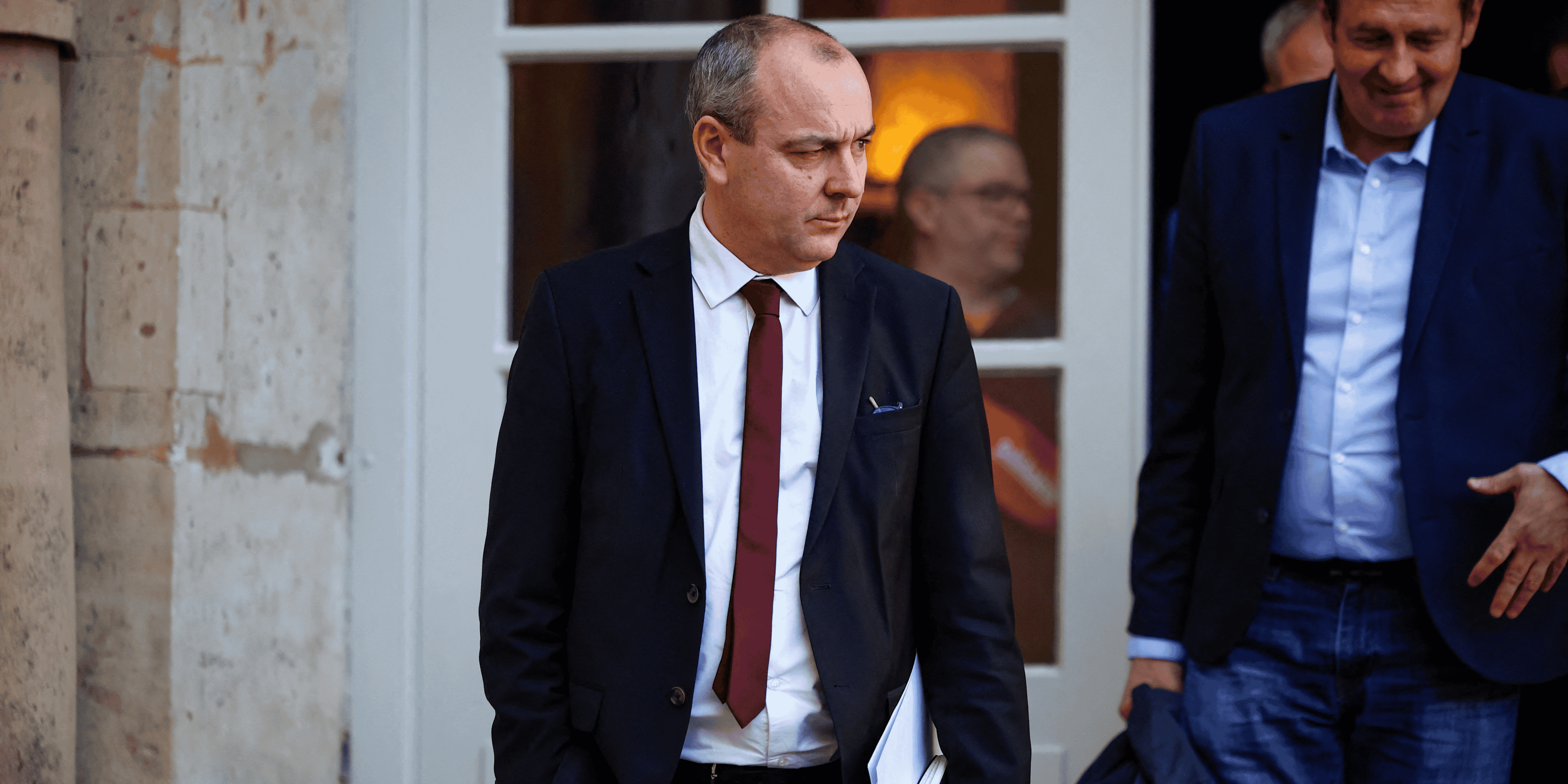 Laurent berger, secretaire general de la cfdt