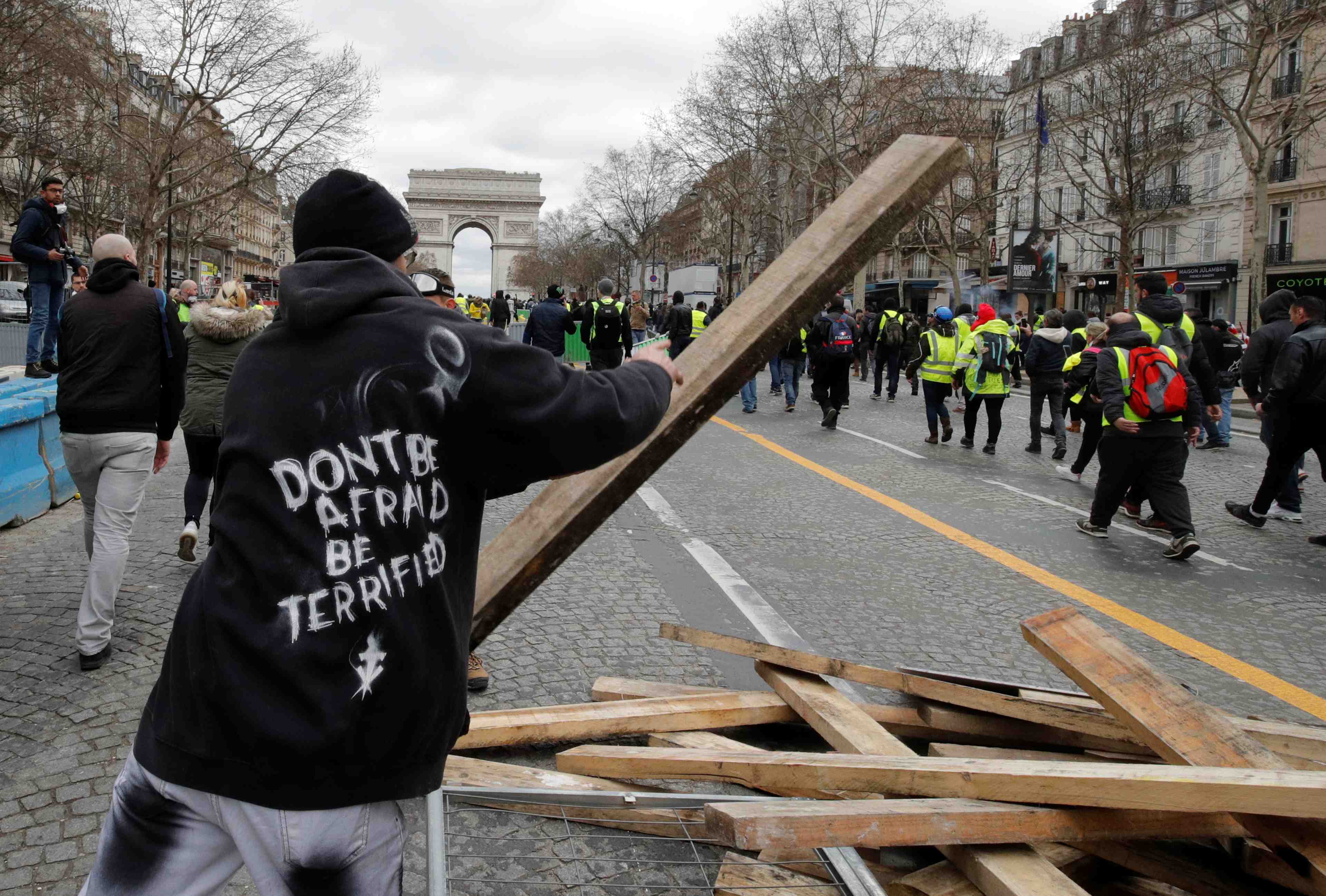 "gilets jaunes": le 18e samedi de mobilisation emaille de heurts