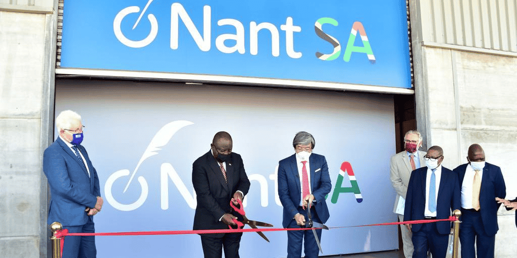 Ramaphosa & Soon-Shiong