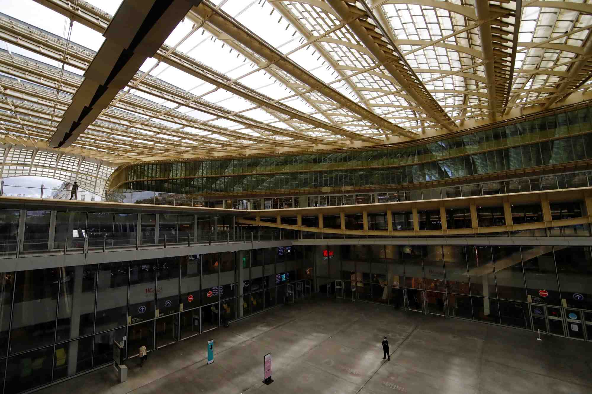 Le centre commercial westfield du forum des halles