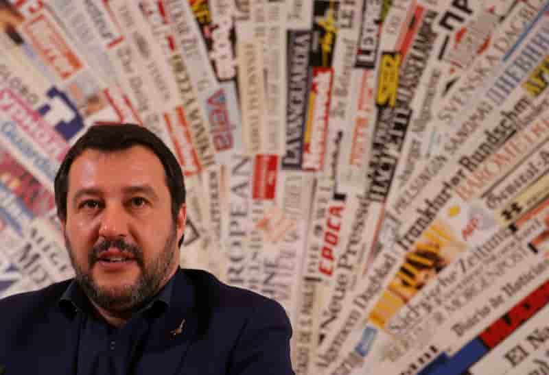 Progression de la ligue aux elections locales en italie