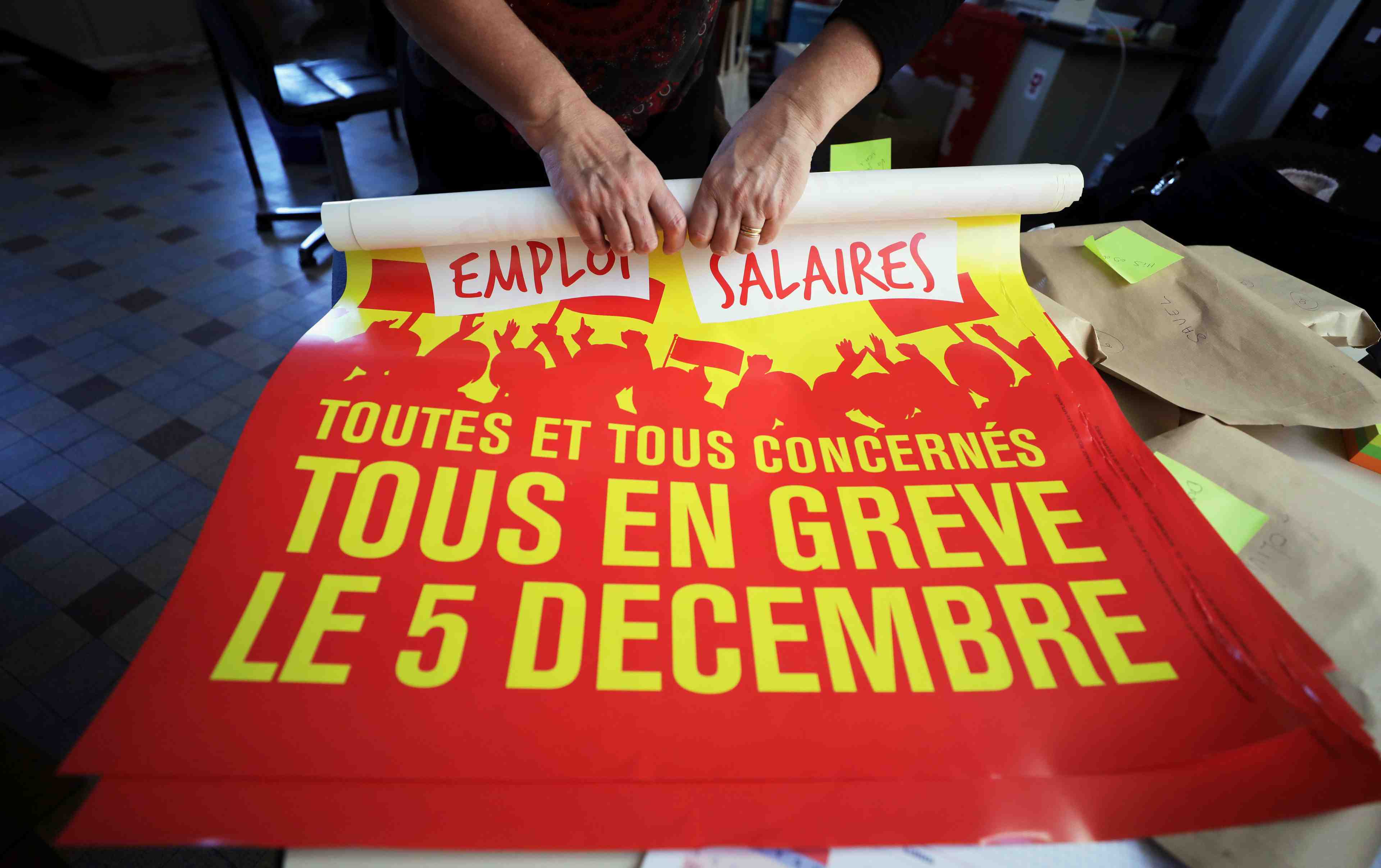 Greve: pas d'amelioration significative attendue pour vendredi, declare borne