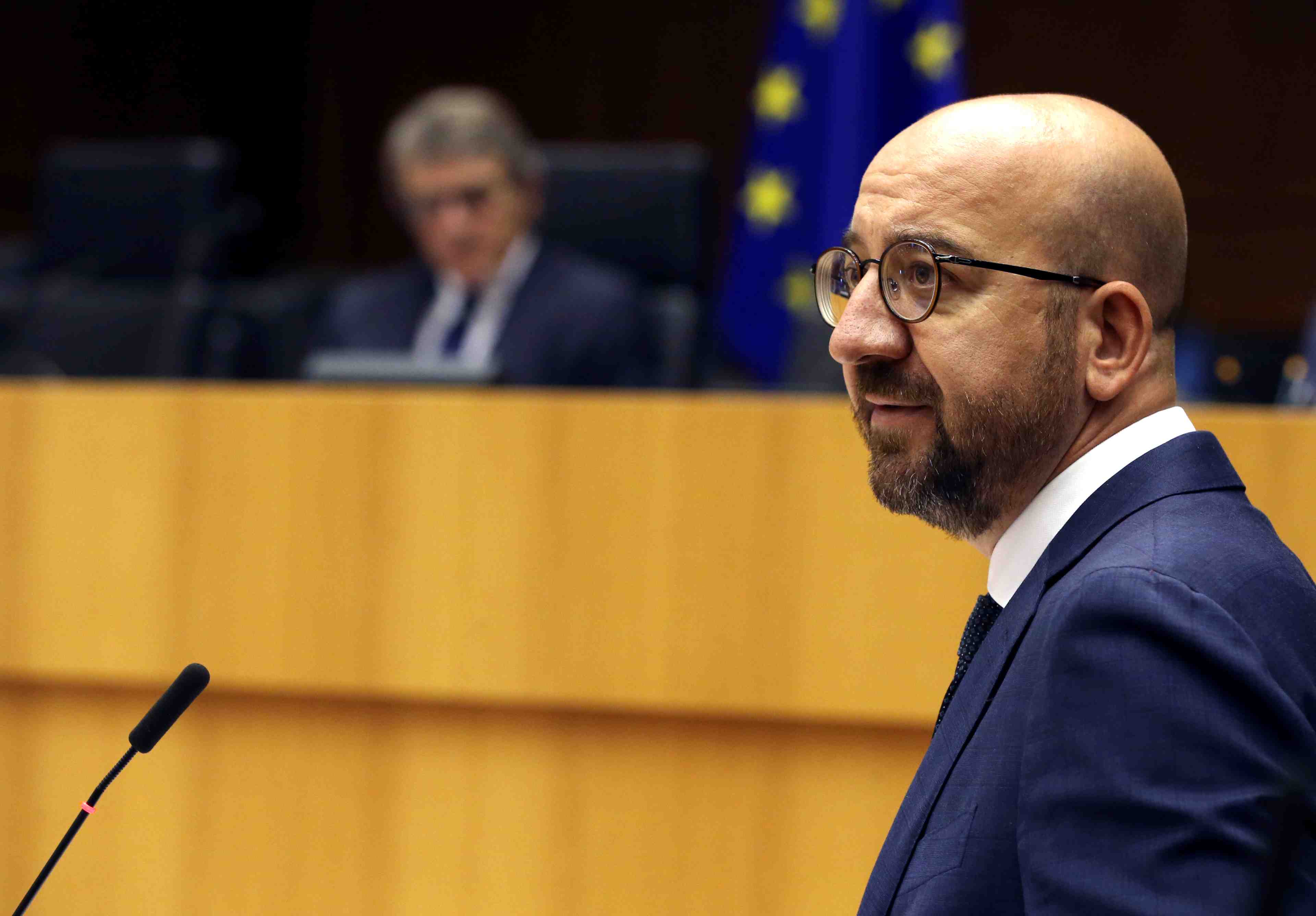 Discussions des vingt-sept sur la bielorussie mercredi, dit charles michel