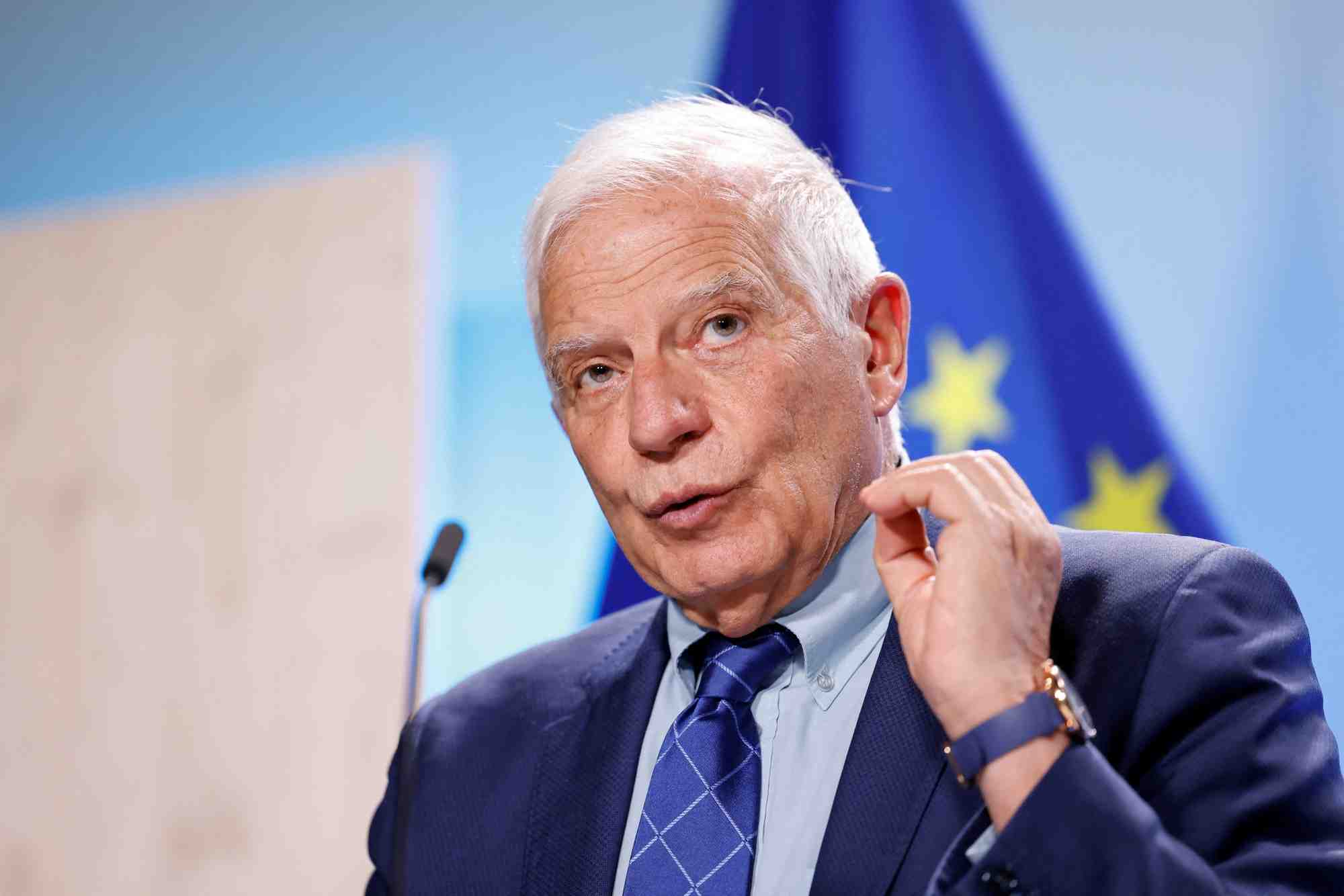 Photo du chef de la diplomatie europeenne, josep borrell