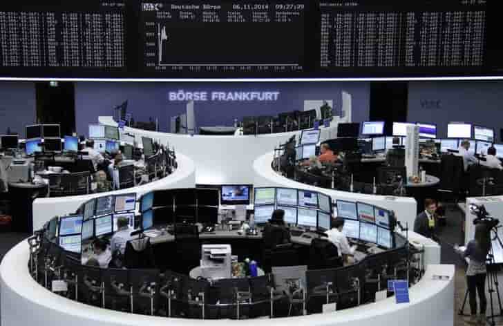 Les Bourses européennes hésitent à la mi-séance