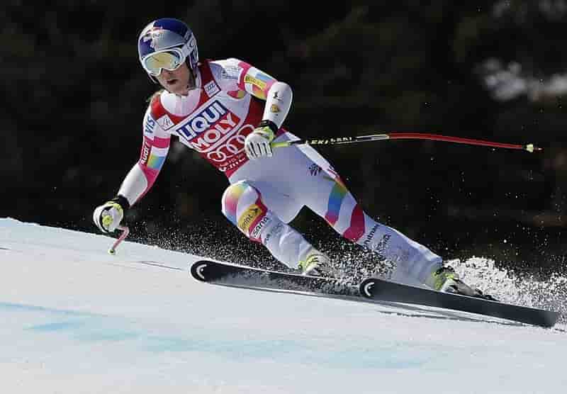 Fracture de la cheville pour lindsey vonn