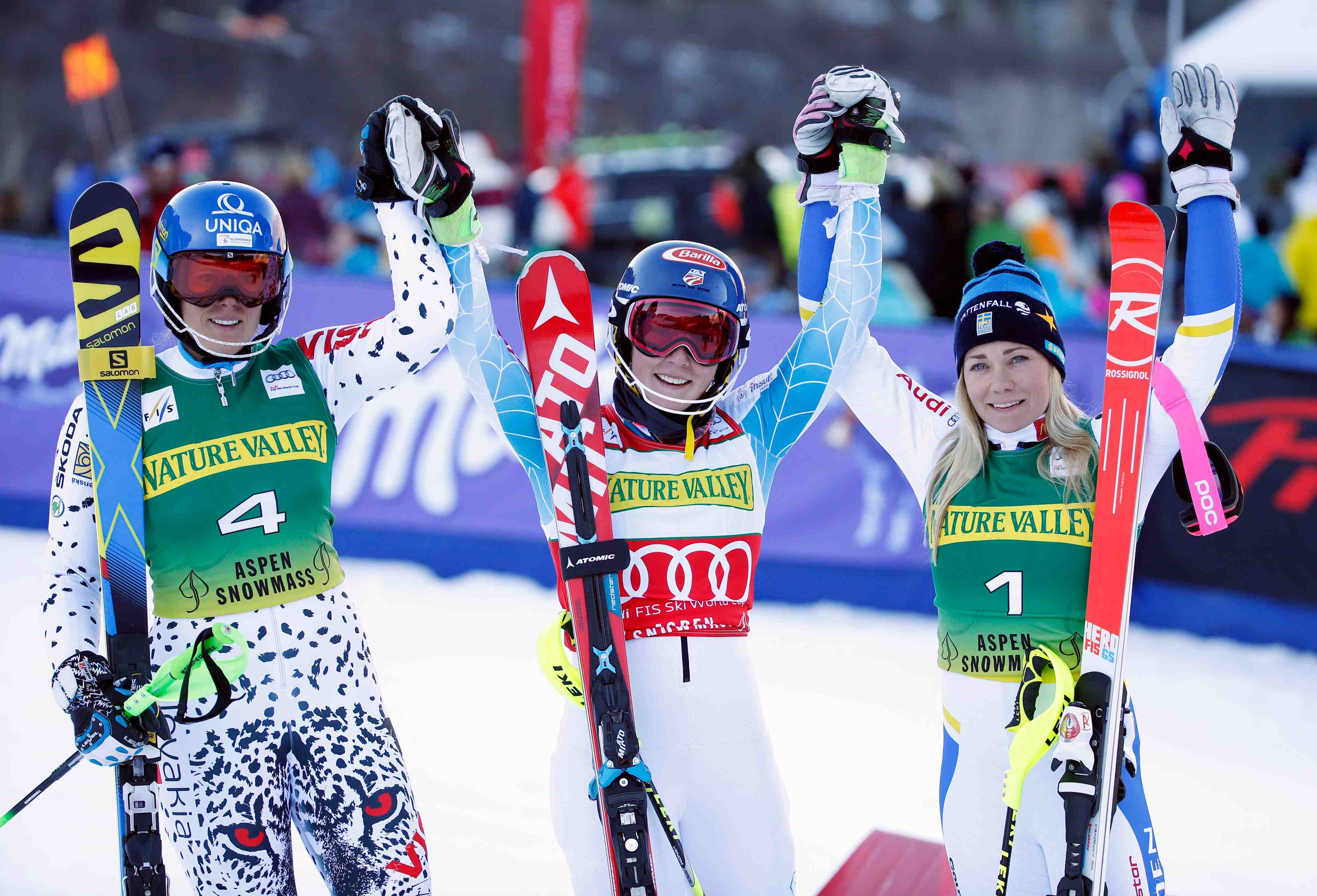 Revanche eclatante en slalom pour shiffrin