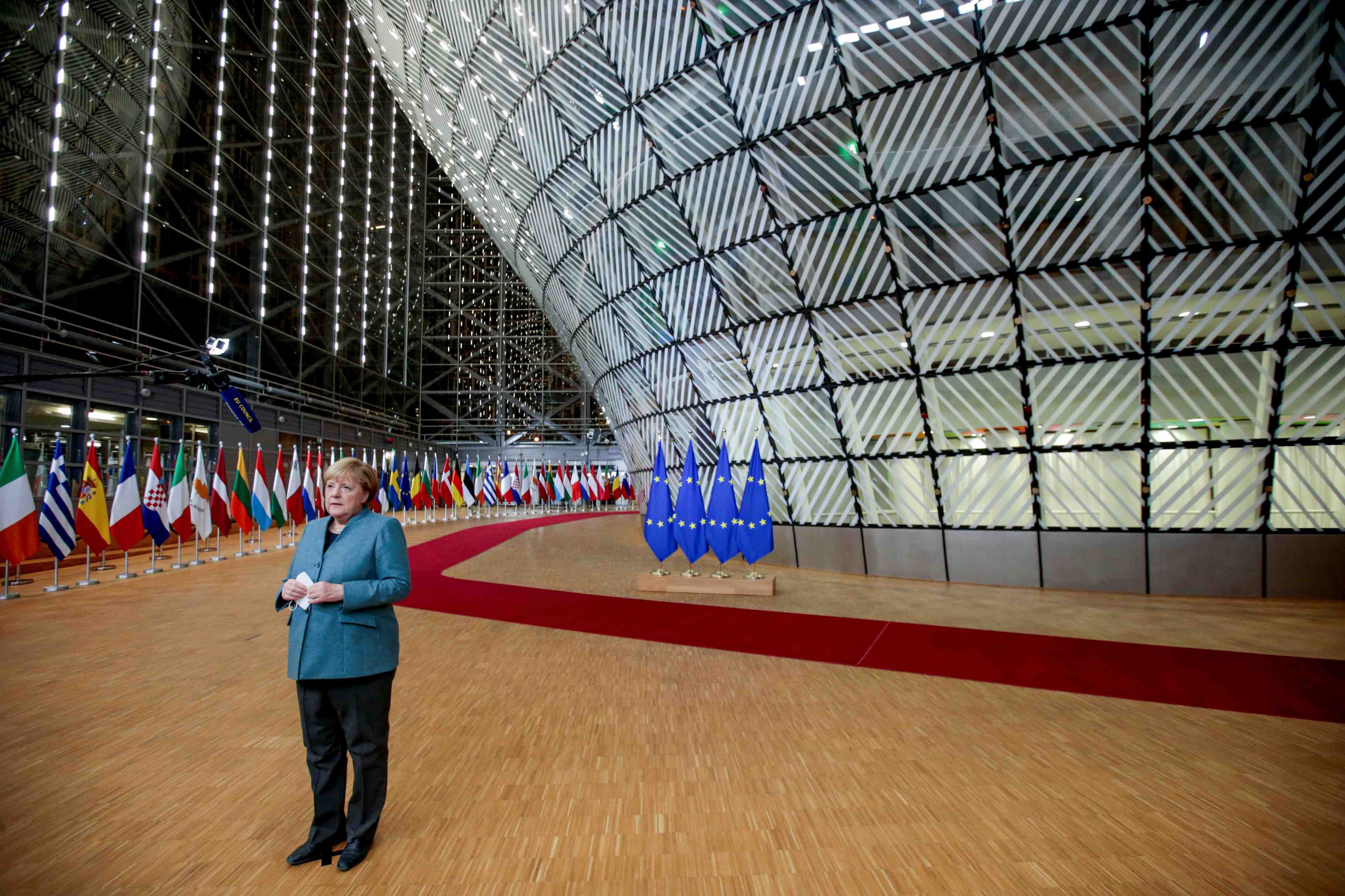 Brexit: merkel fait part d'un peu de "mouvement" en vue d'un accord avec londres