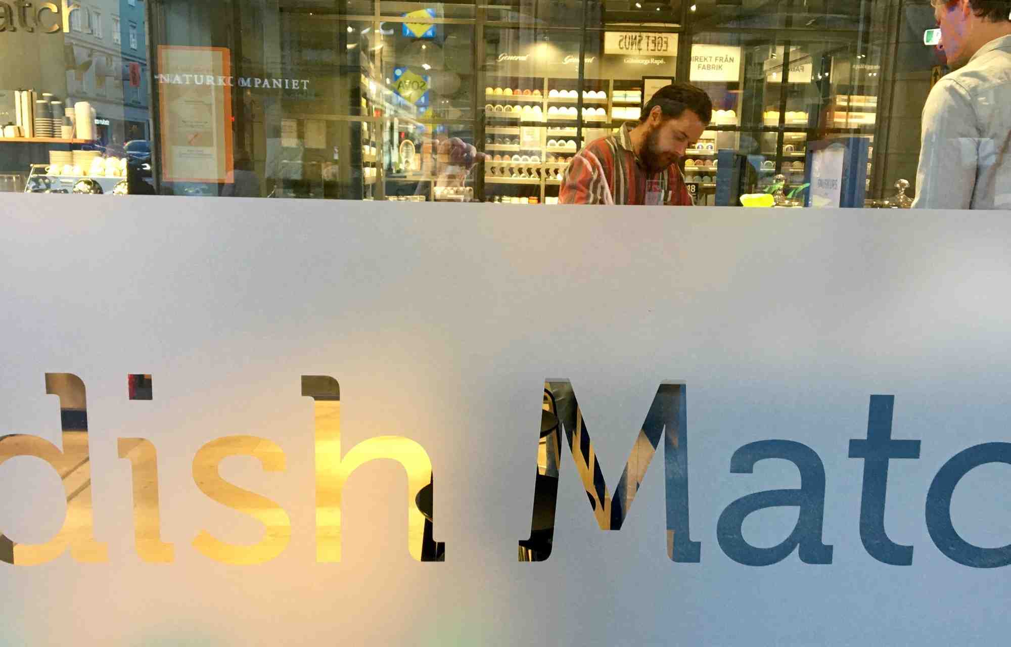 Photo d'archives : un concept store swedish match a stockholm