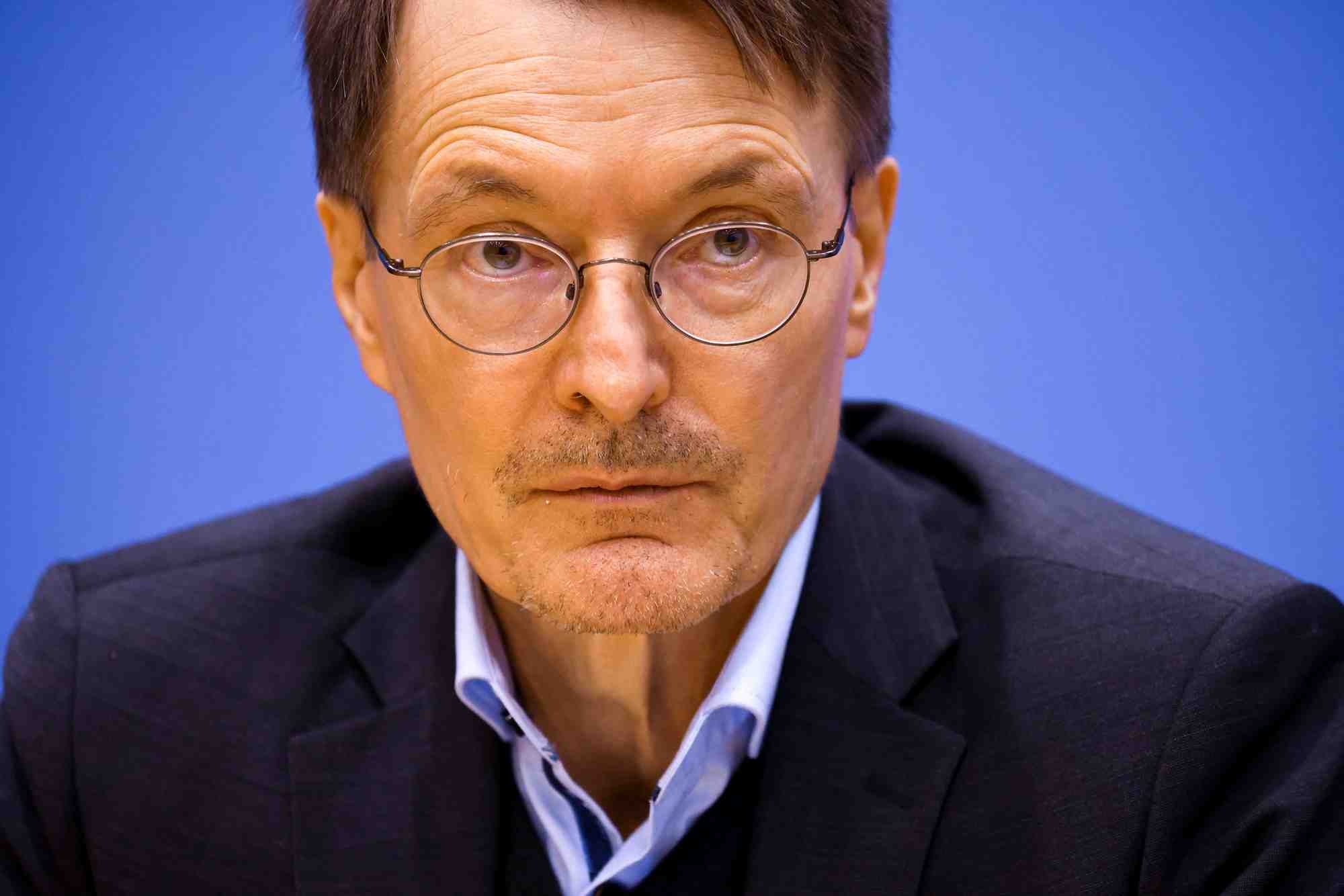 Le ministre allemand de la sante, karl lauterbach