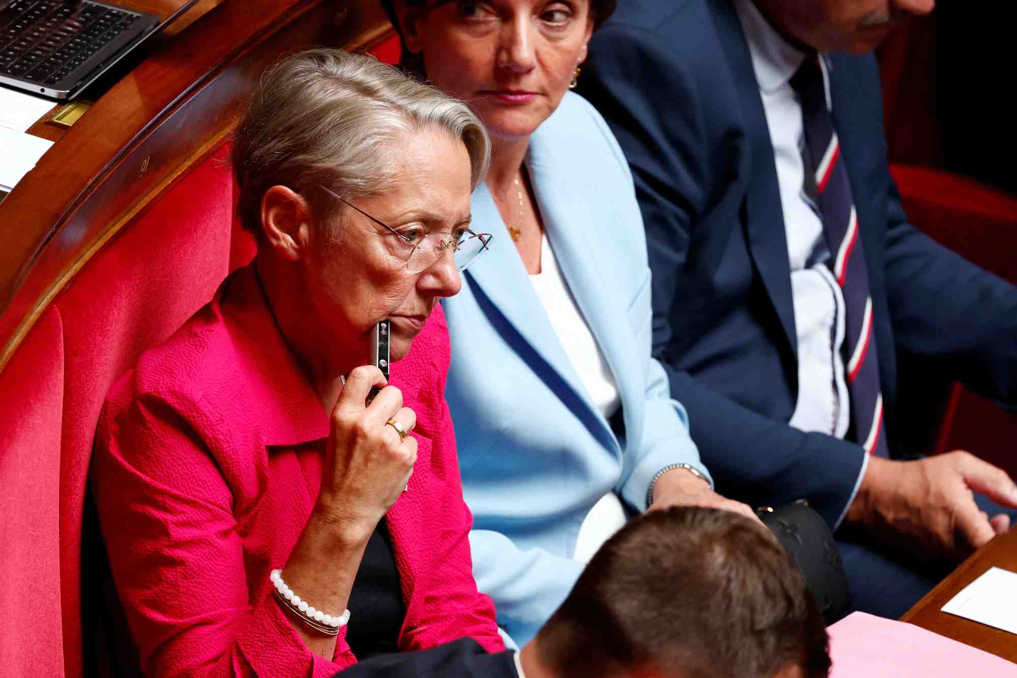 Elisabeth borne a l'assemblee nationale
