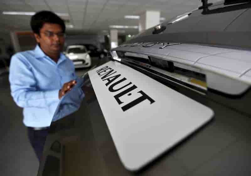 Le titre renault est a suivre a la bourse de paris