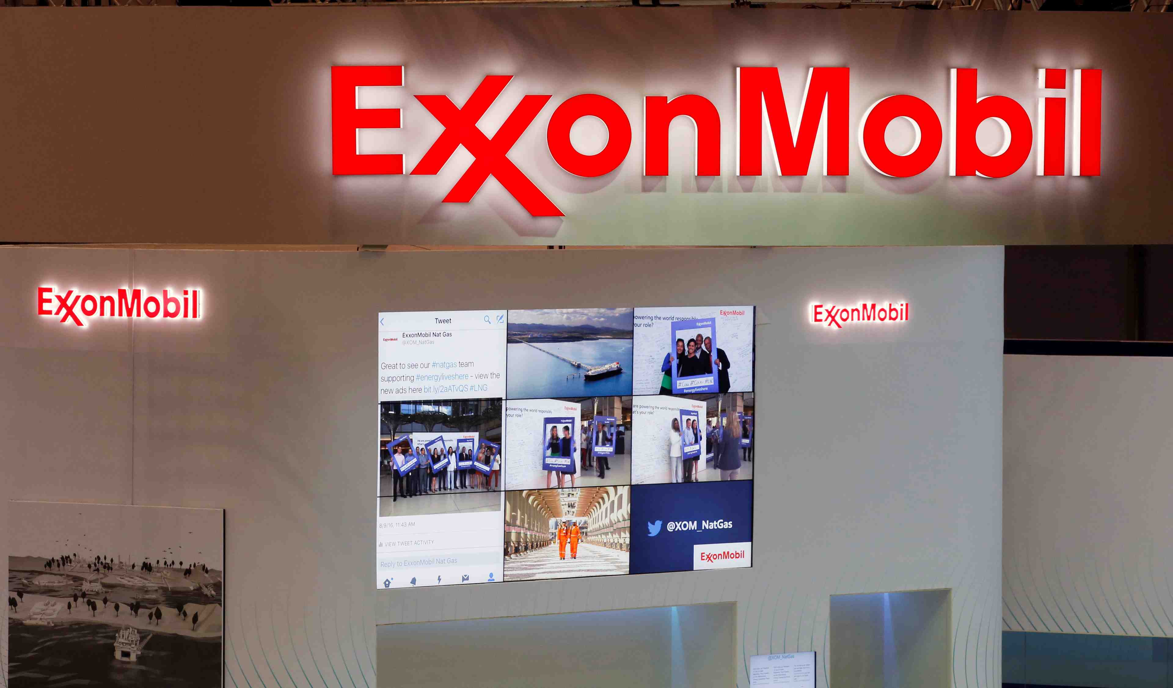 Exxonmobil invite a se fixer des objectifs sur les emissions de co2