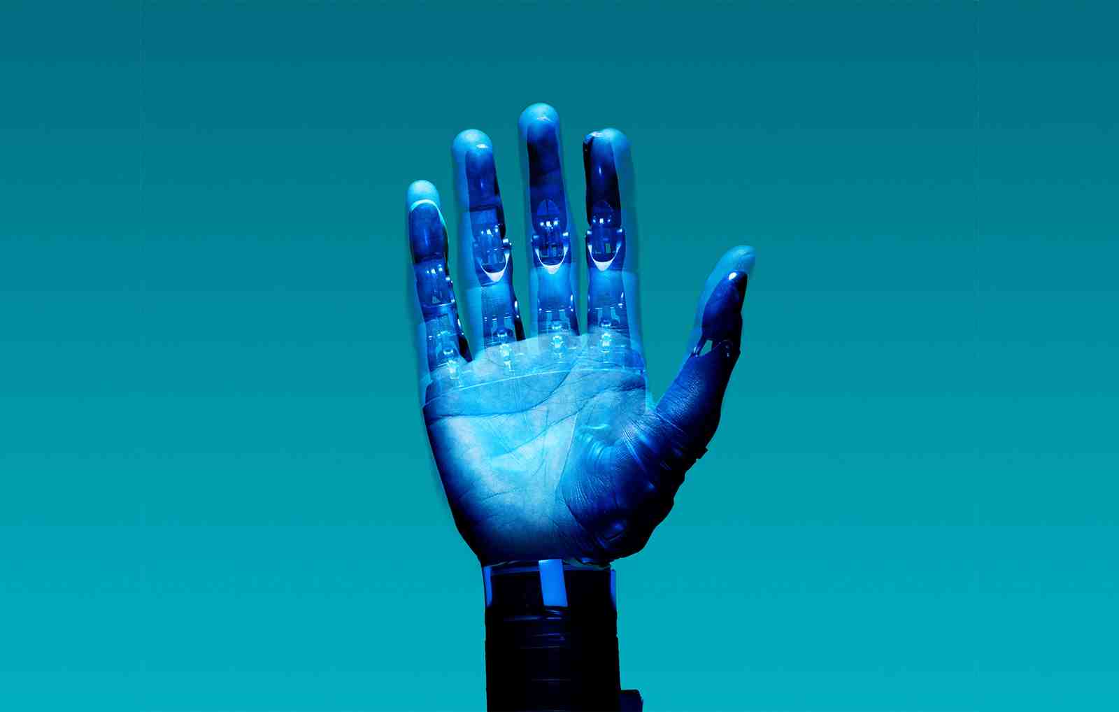 robot, humain, Prosthetic arm visualisation, main, humain, robot, humanoïde