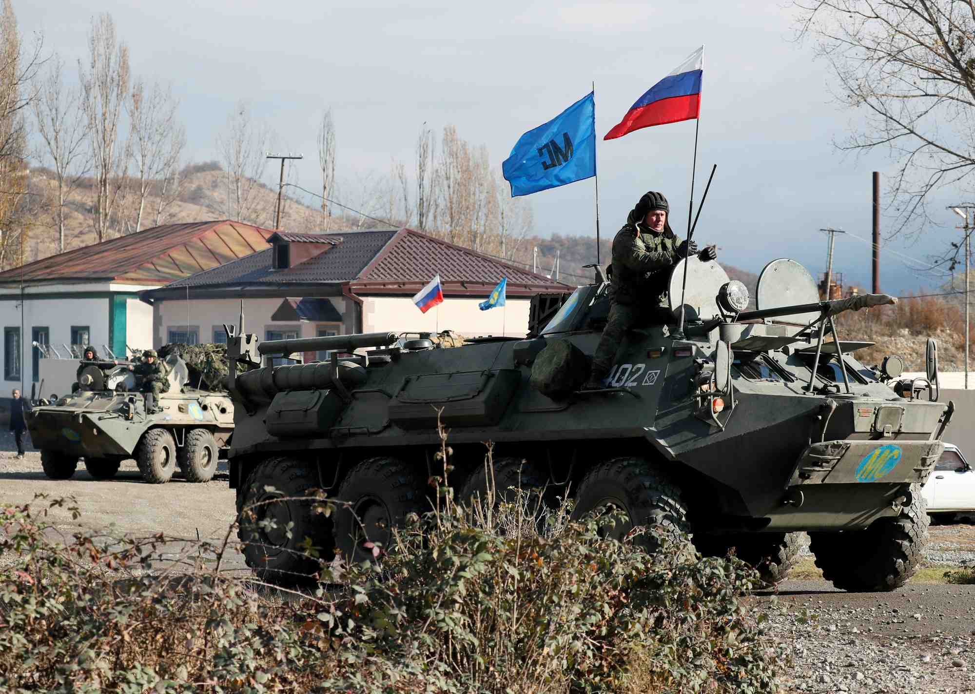 Incursion azerie dans une zone des casques bleus russes au haut-karabakh, selon moscou