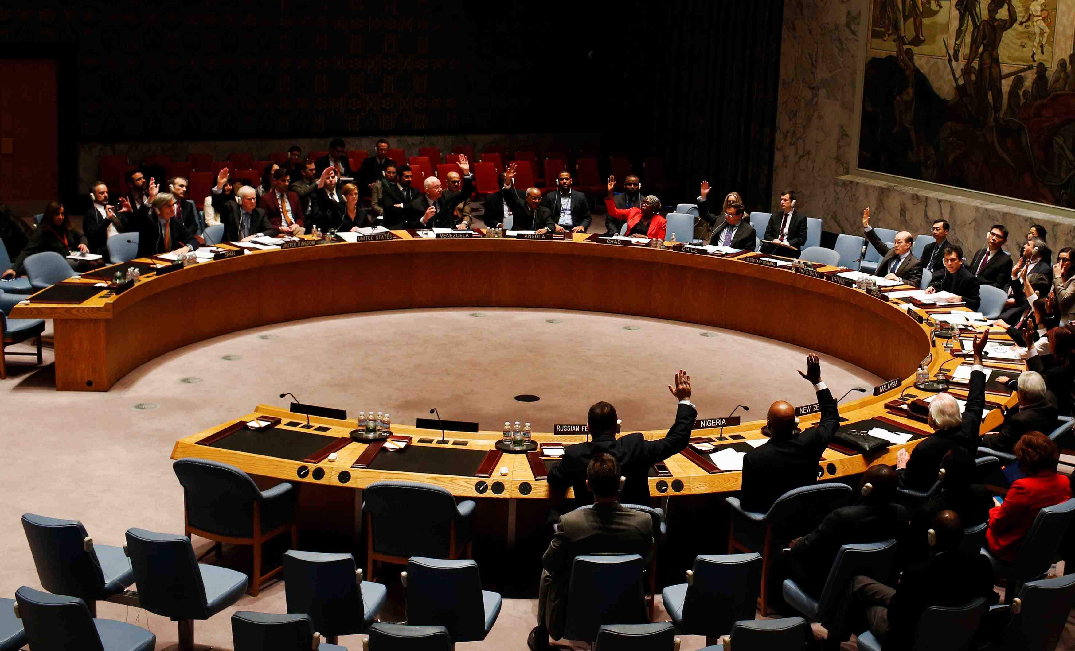 Le conseil de securite de l’onu exige que les miliciens houthis renoncent au pouvoir au yemen