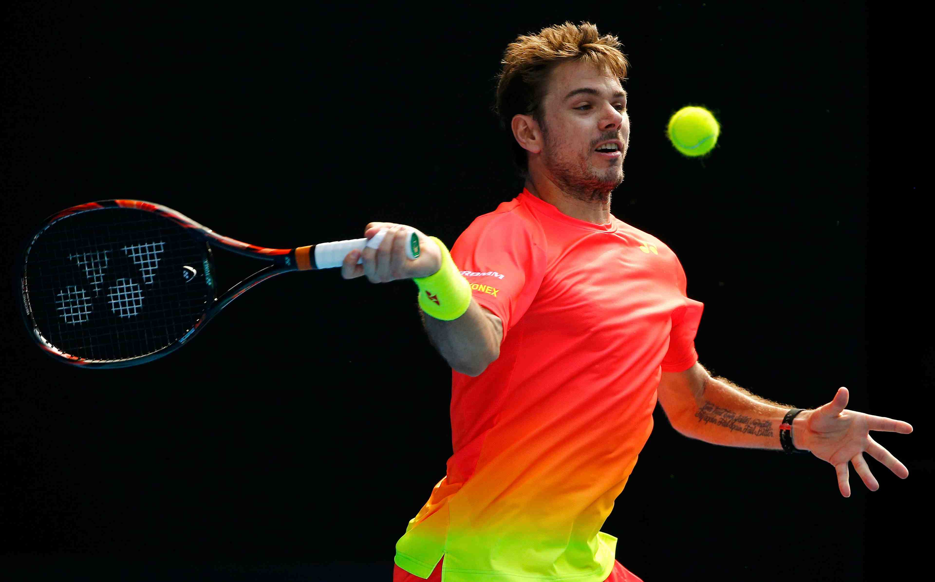 Berdych et wawrinka rejoignent djokovic au deuxieme tour
