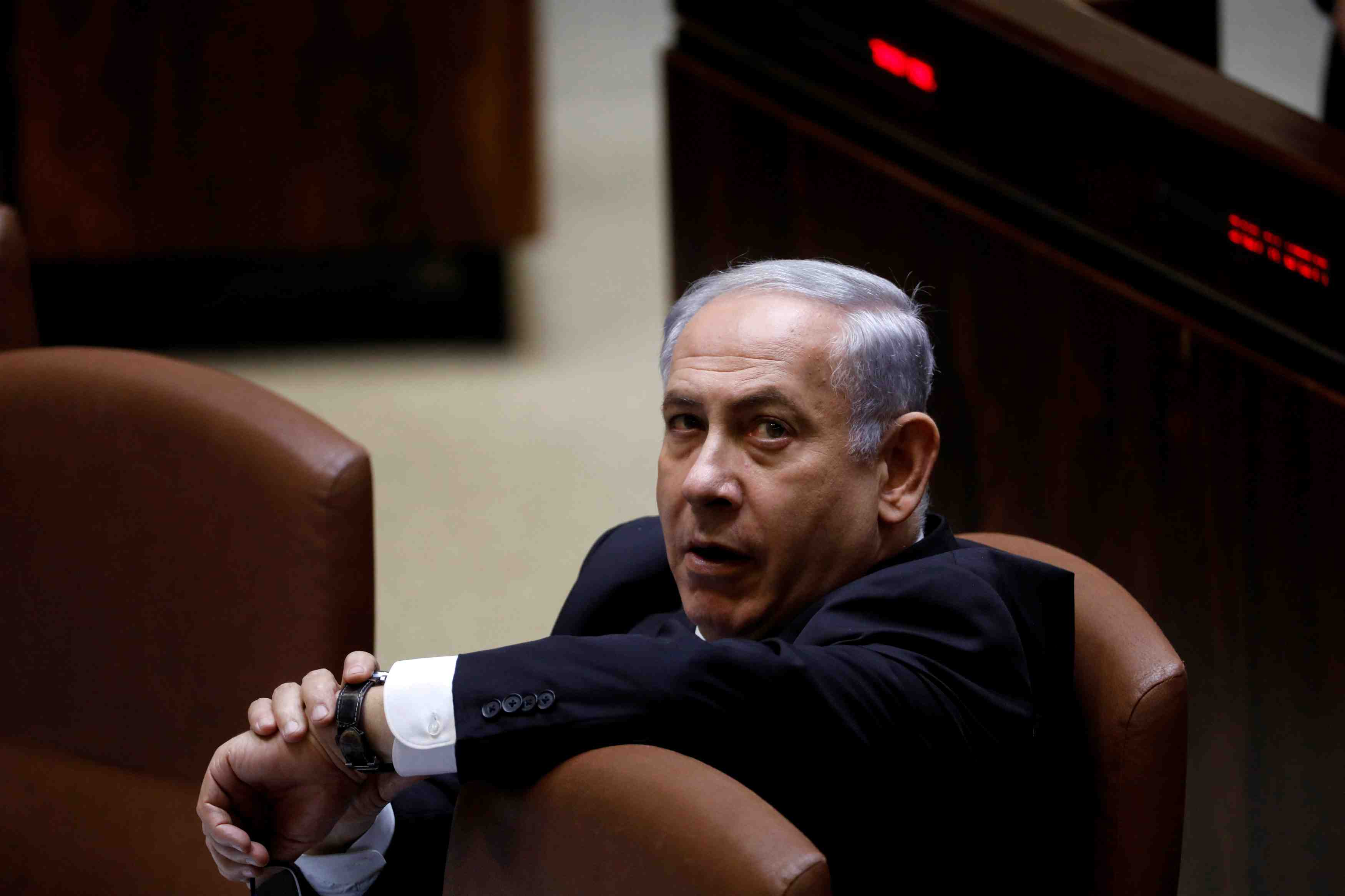 Un texte considere comme un moyen de proteger netanyahu adopte a la knesset