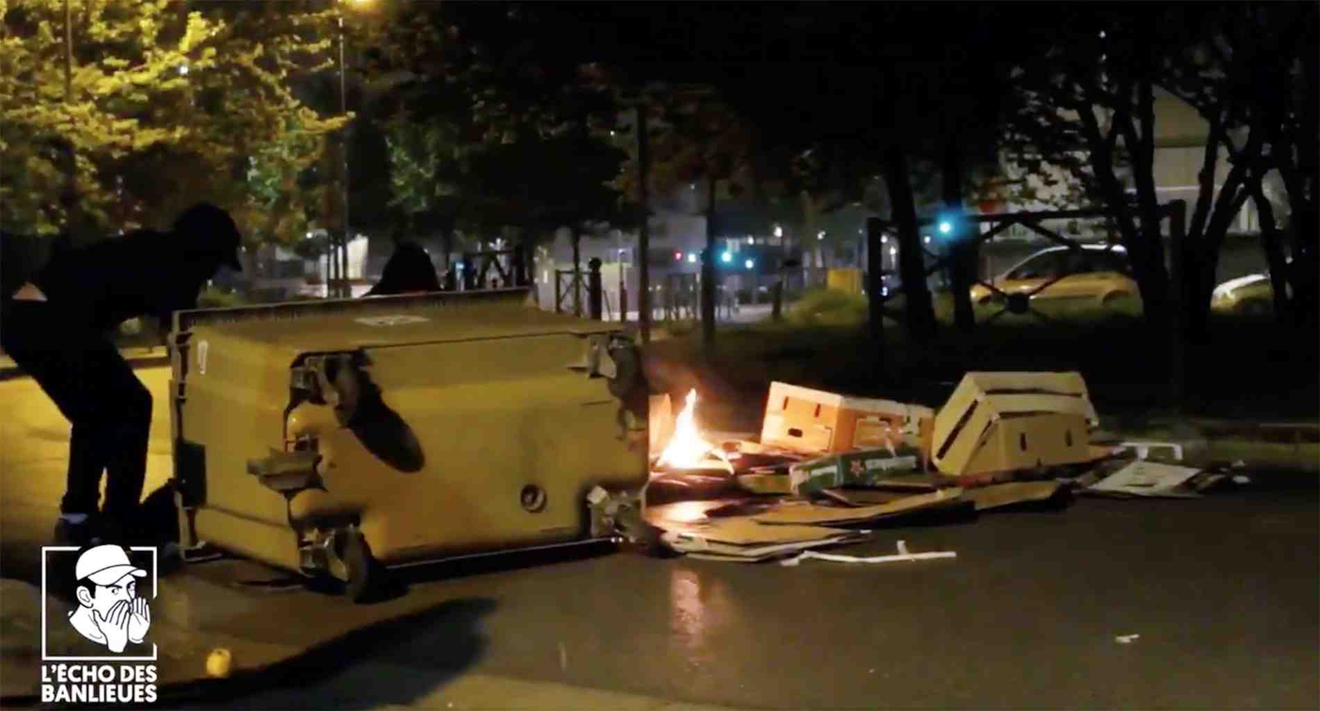 De nouveaux incidents eclatent en banlieue parisienne