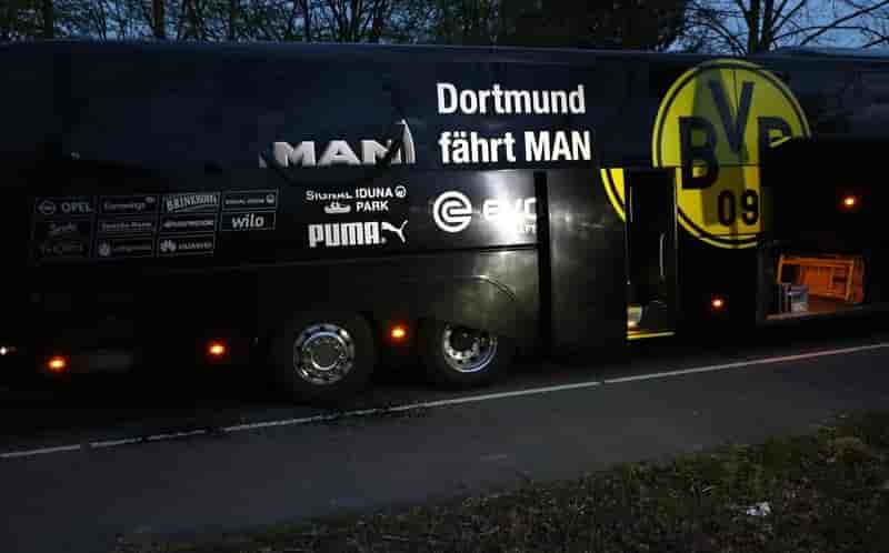 Un suspect arrete pour l'attaque du car du borussia dortmund
