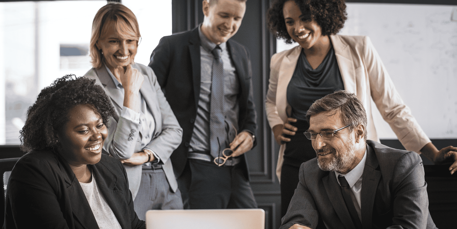 Travail groupe entreprise équipe