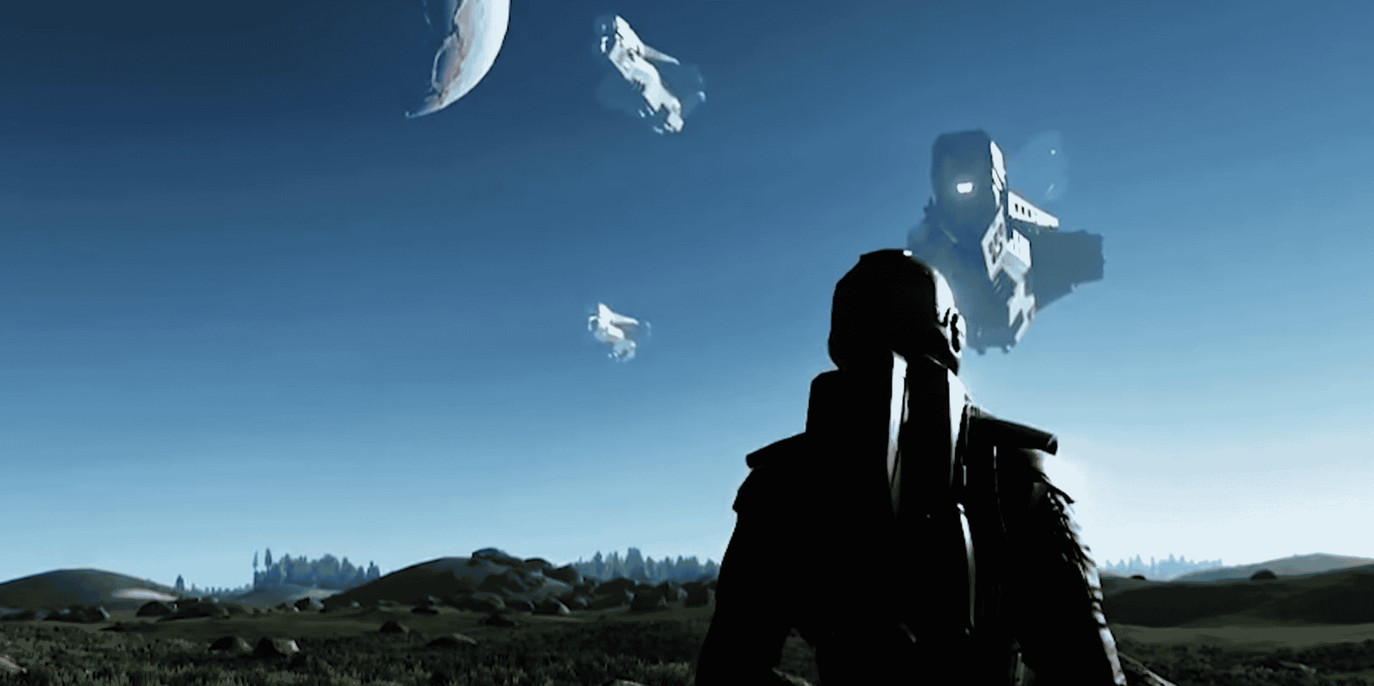 Dual Universe ne brille pas par son moteur graphique, mais pourra accueillir des milliers de joueurs en simultanés dans le même monde.