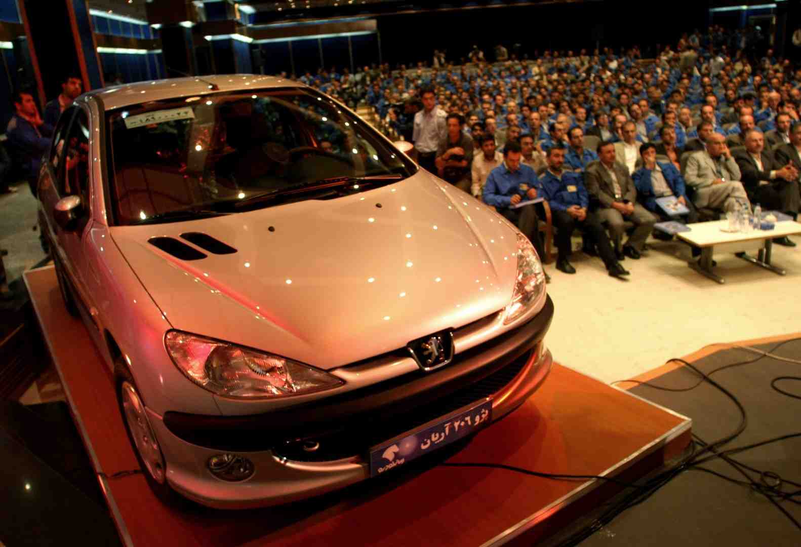 Peugeot 206 en Iran