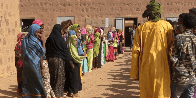 Mali Kidal populations école