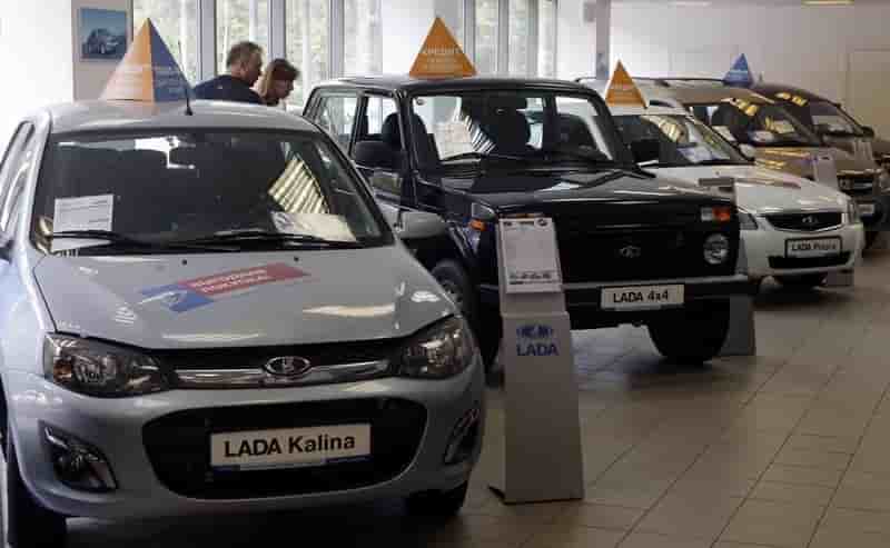 Le marché automobile russe a chuté de 26% en août